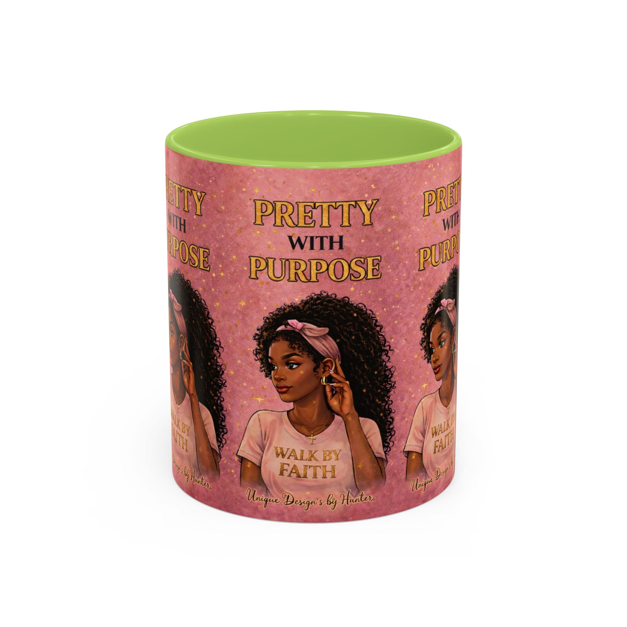 Pretty with Purpose - Accent Coffee Mug (11, 15oz)