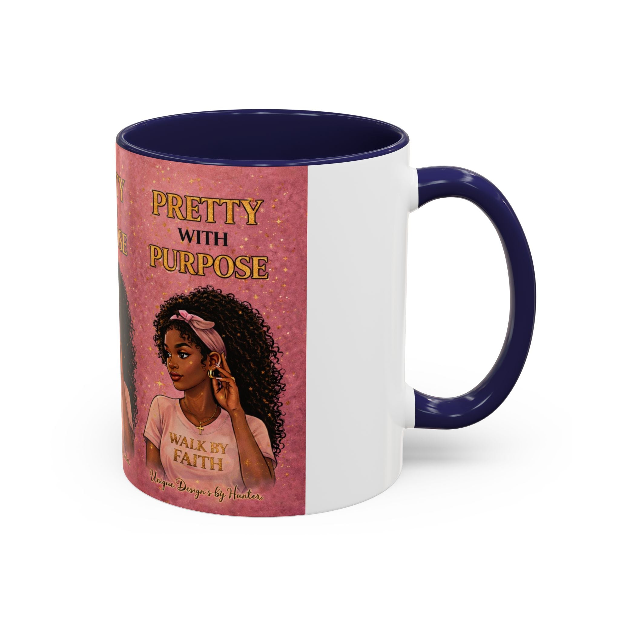 Pretty with Purpose - Accent Coffee Mug (11, 15oz)