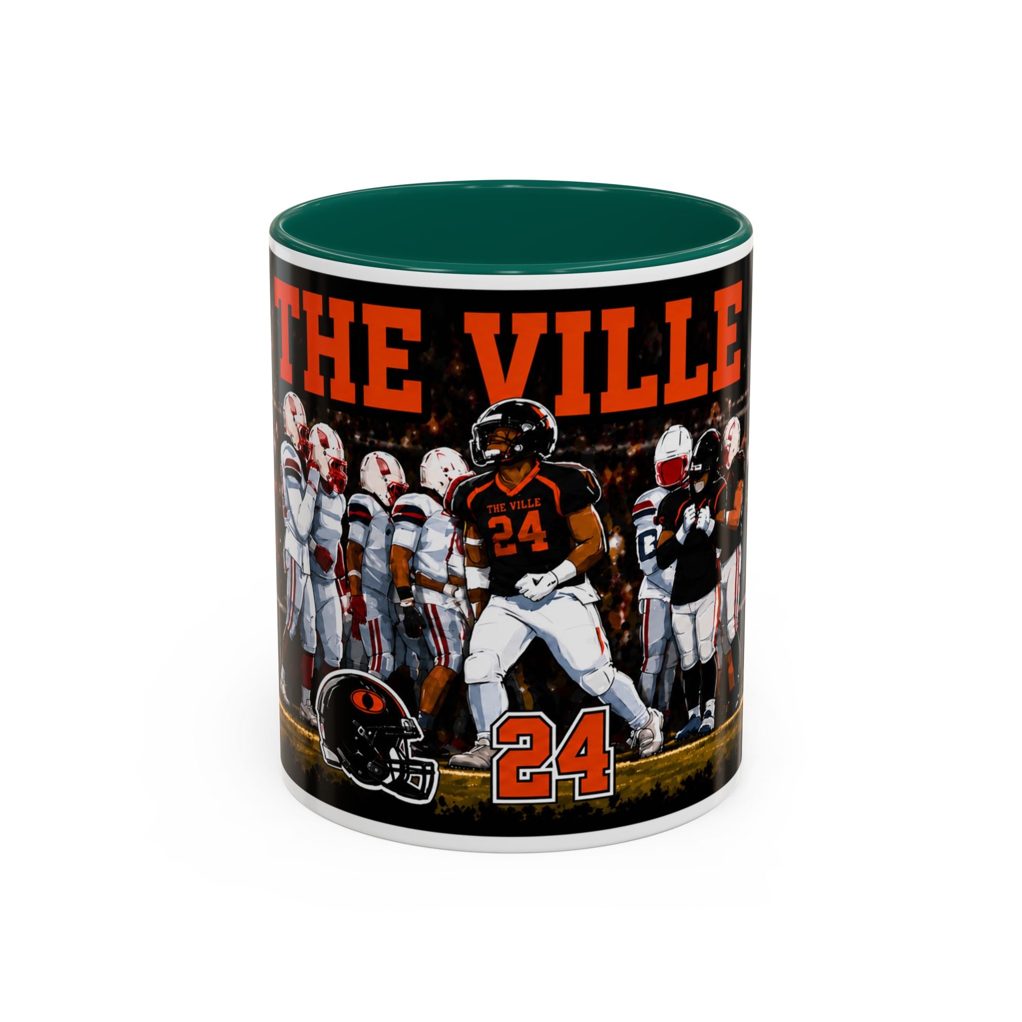 The Ville Football Team Mug — Custom Player Number 24 Coffee Cup (11oz/15oz)
