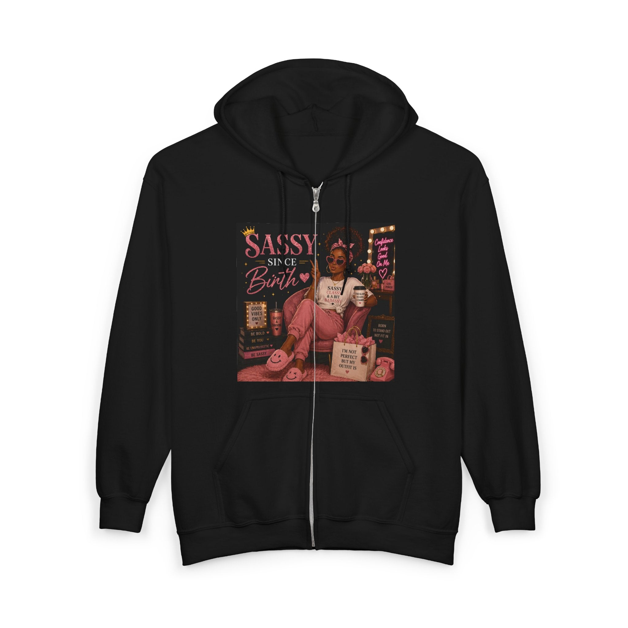 Unisex Heavy Blend™ Full Zip Hooded Sweatshirt