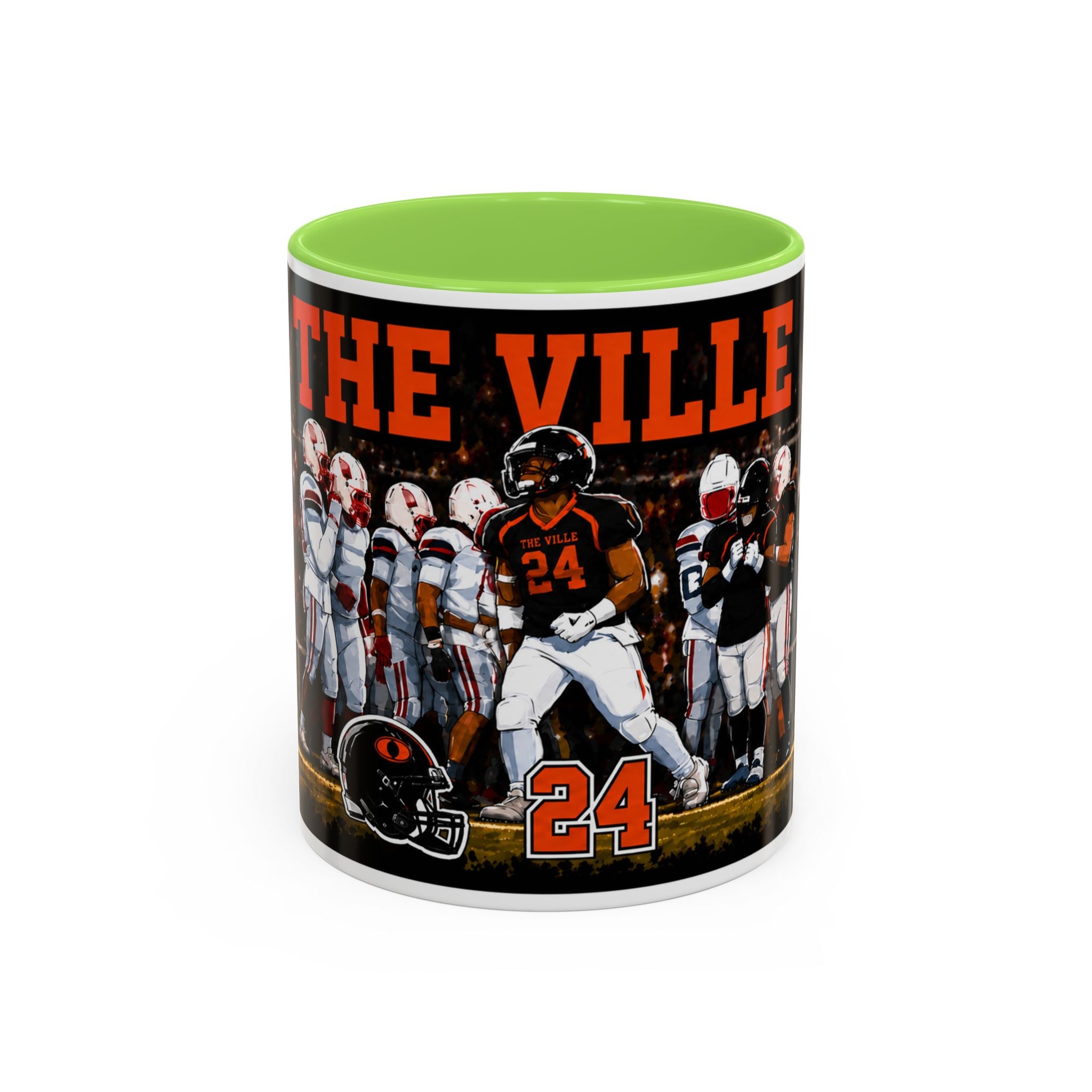 The Ville Football Team Mug — Custom Player Number 24 Coffee Cup (11oz/15oz)