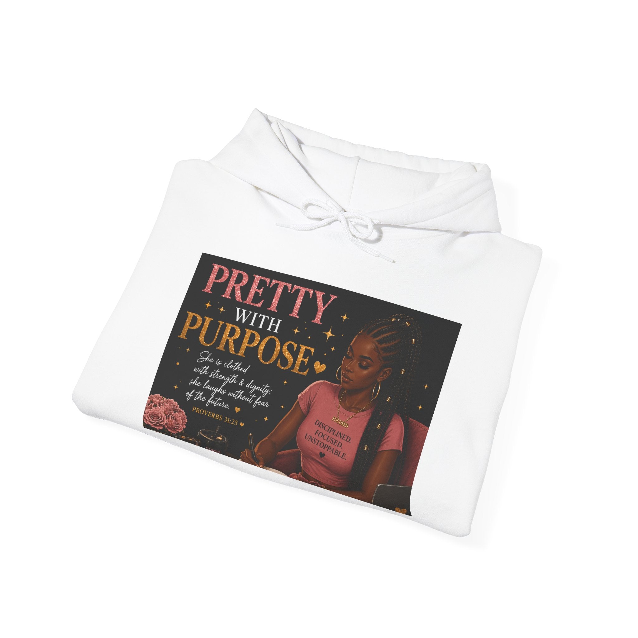 Pretty with Purpose Unisex Heavy Blend™ Hooded Sweatshirt
