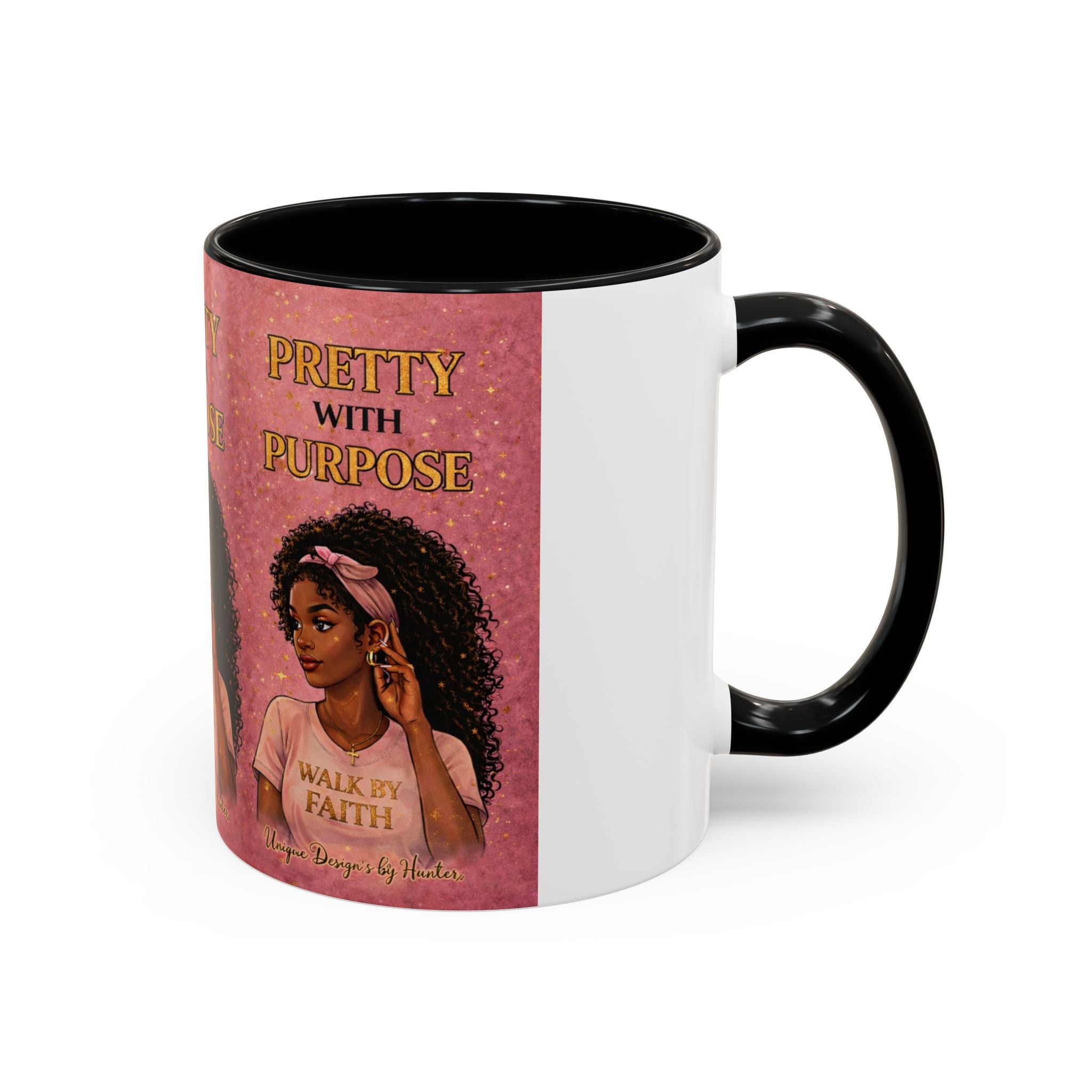 Pretty with Purpose - Accent Coffee Mug (11, 15oz)