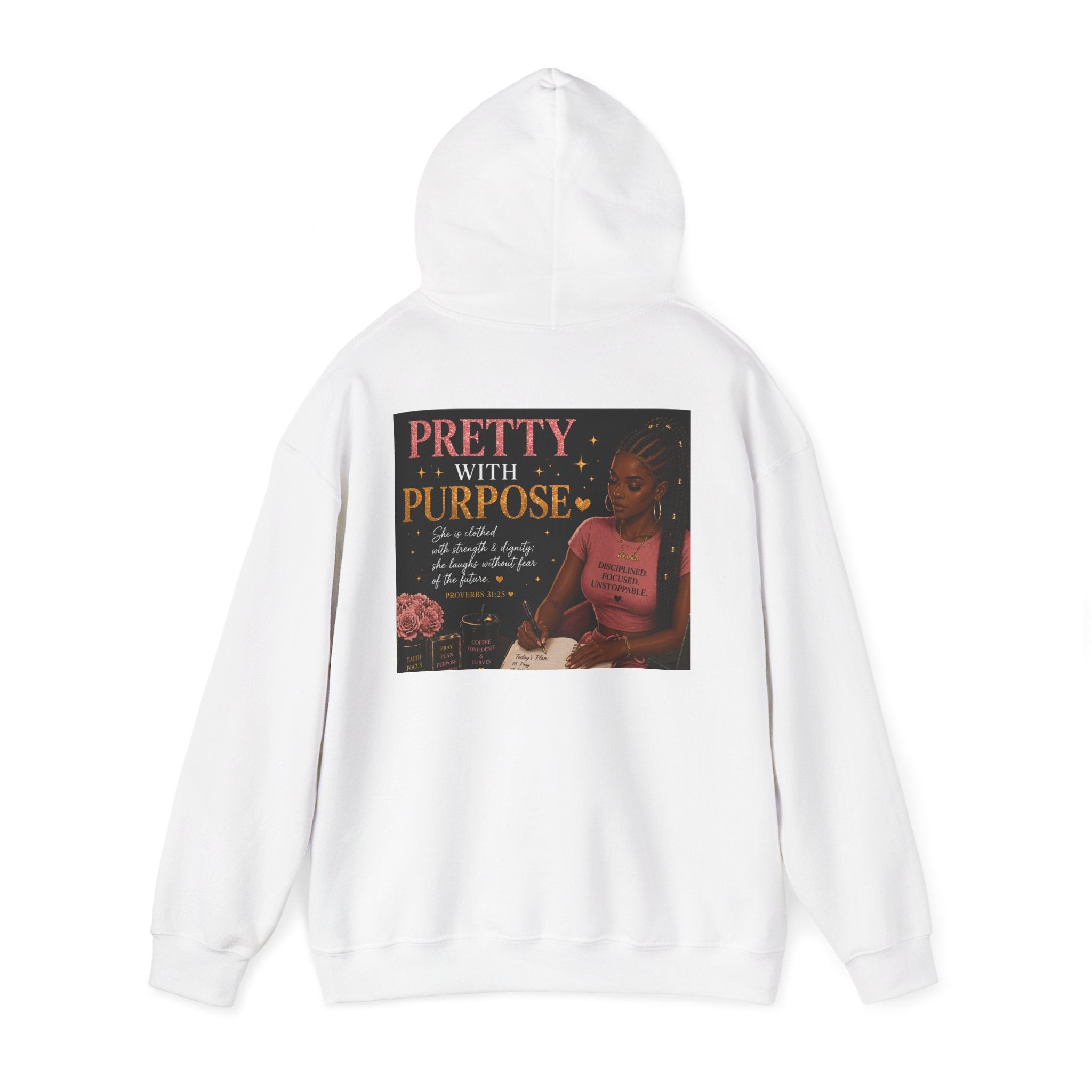 Pretty with Purpose Unisex Heavy Blend™ Hooded Sweatshirt