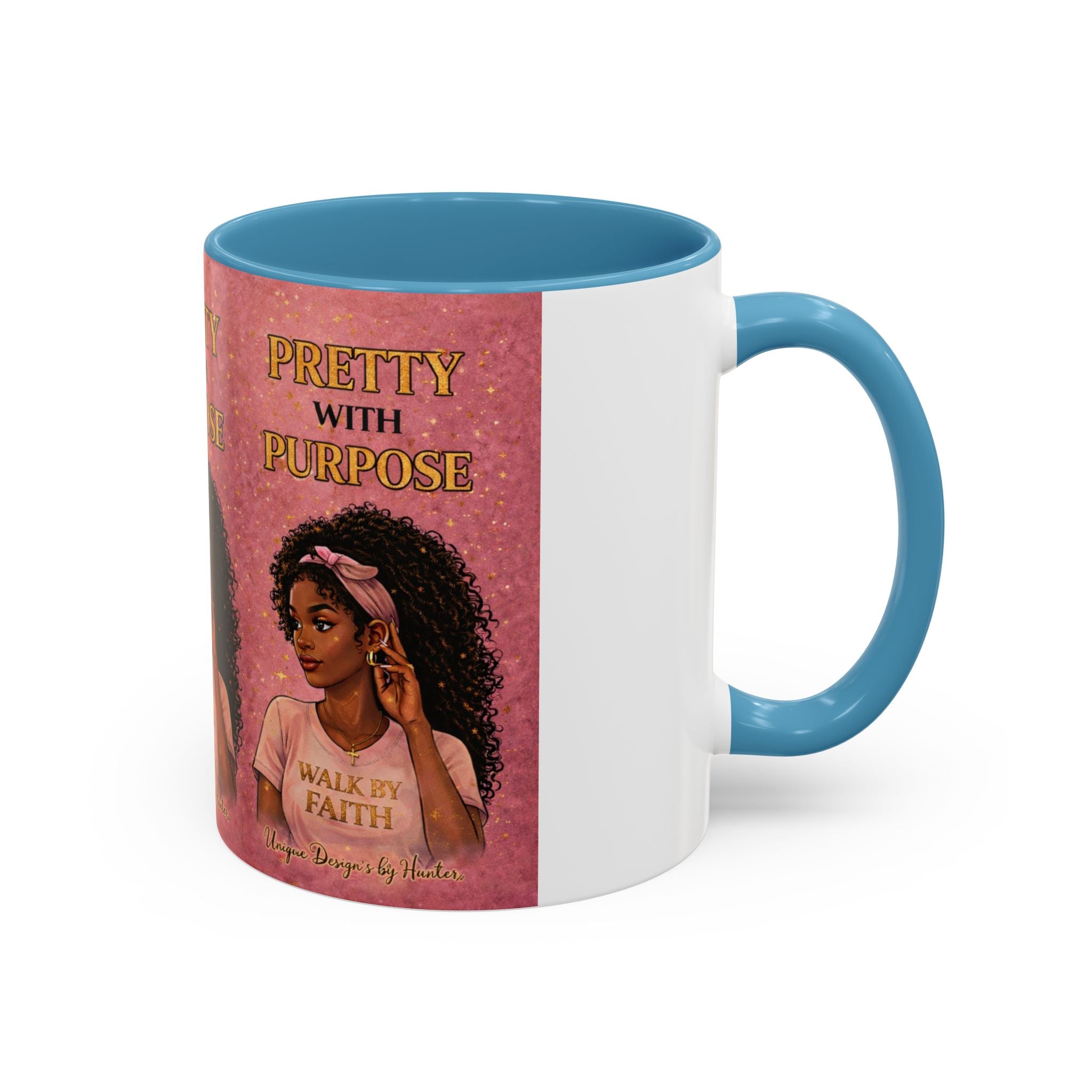 Pretty with Purpose - Accent Coffee Mug (11, 15oz)