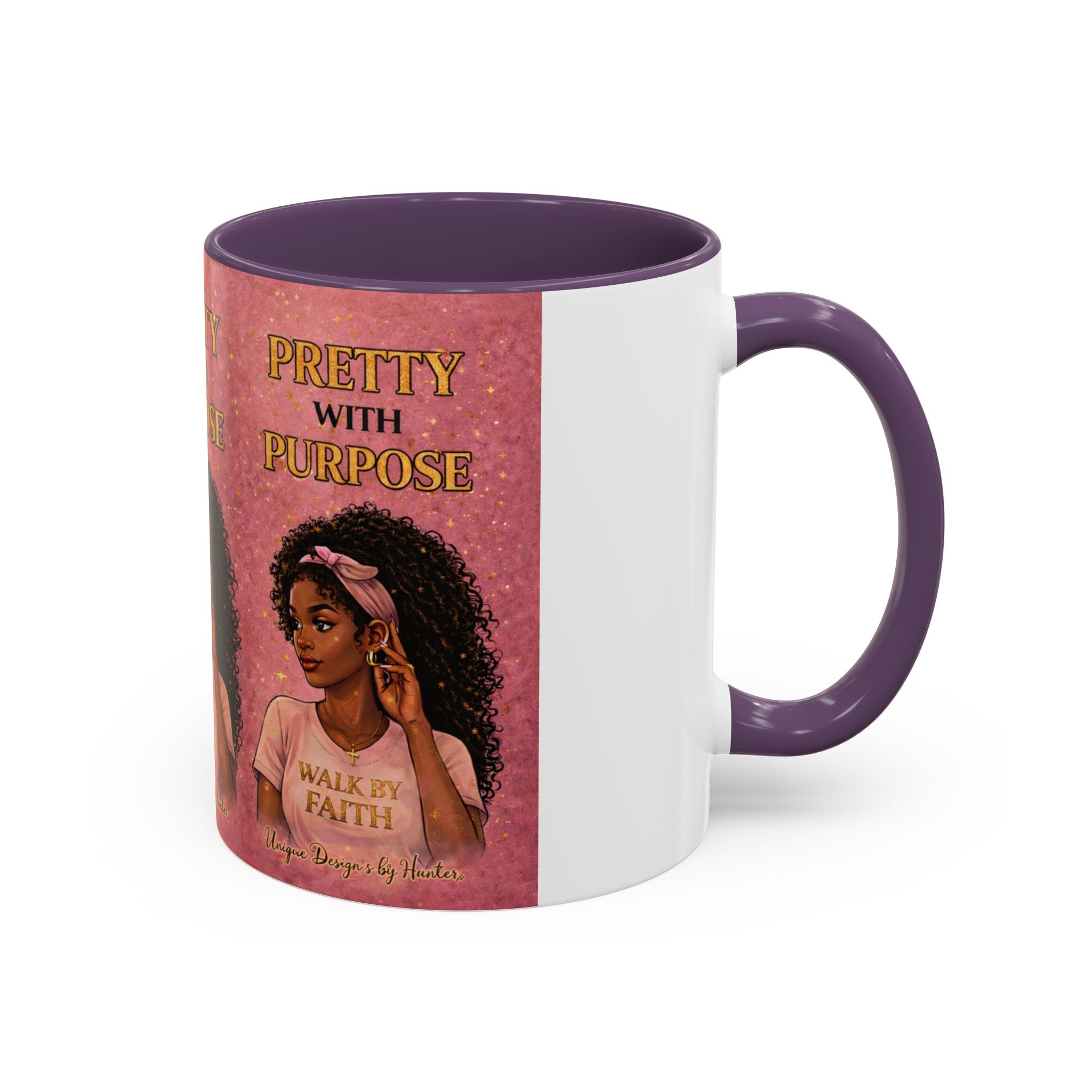 Pretty with Purpose - Accent Coffee Mug (11, 15oz)