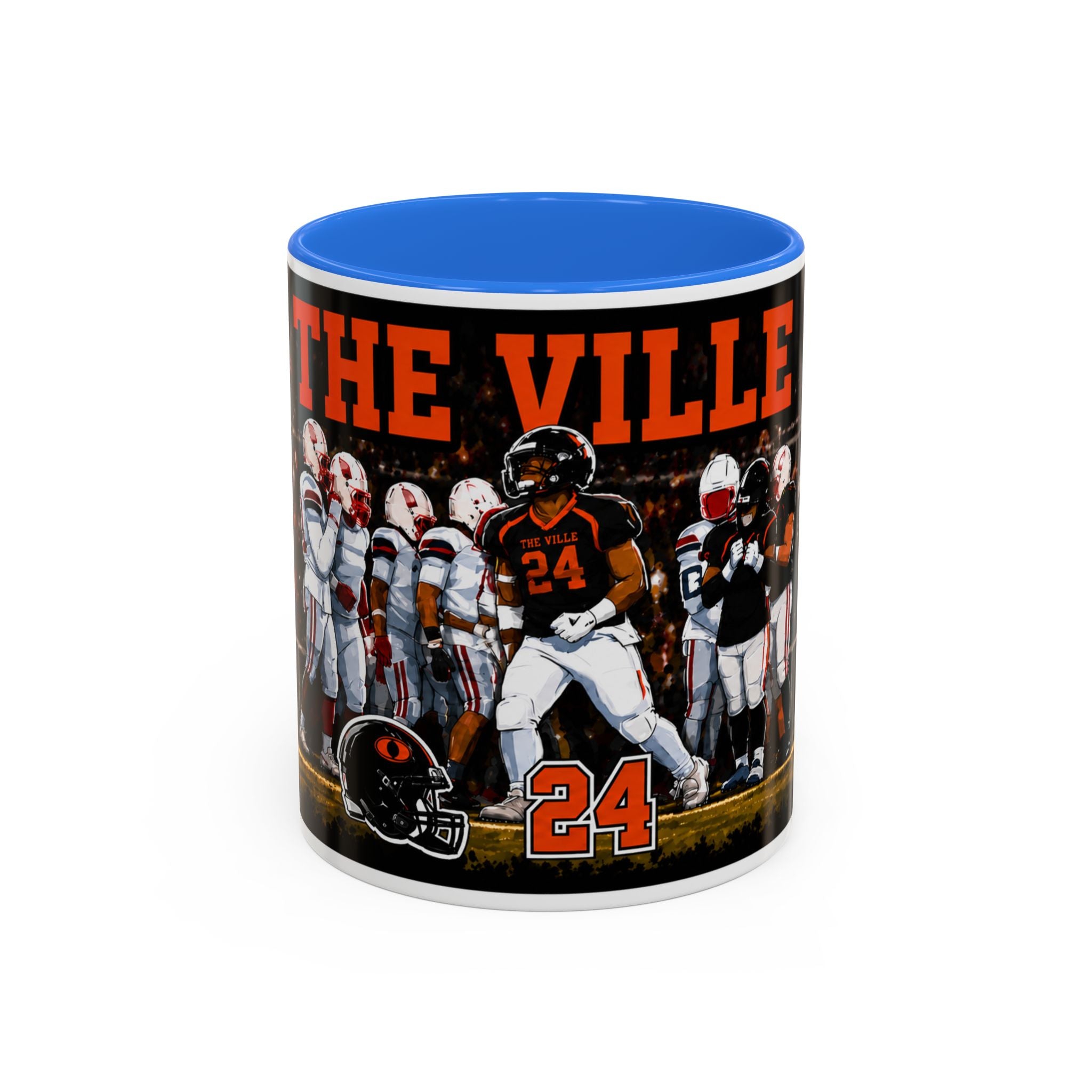 The Ville Football Team Mug — Custom Player Number 24 Coffee Cup (11oz/15oz)
