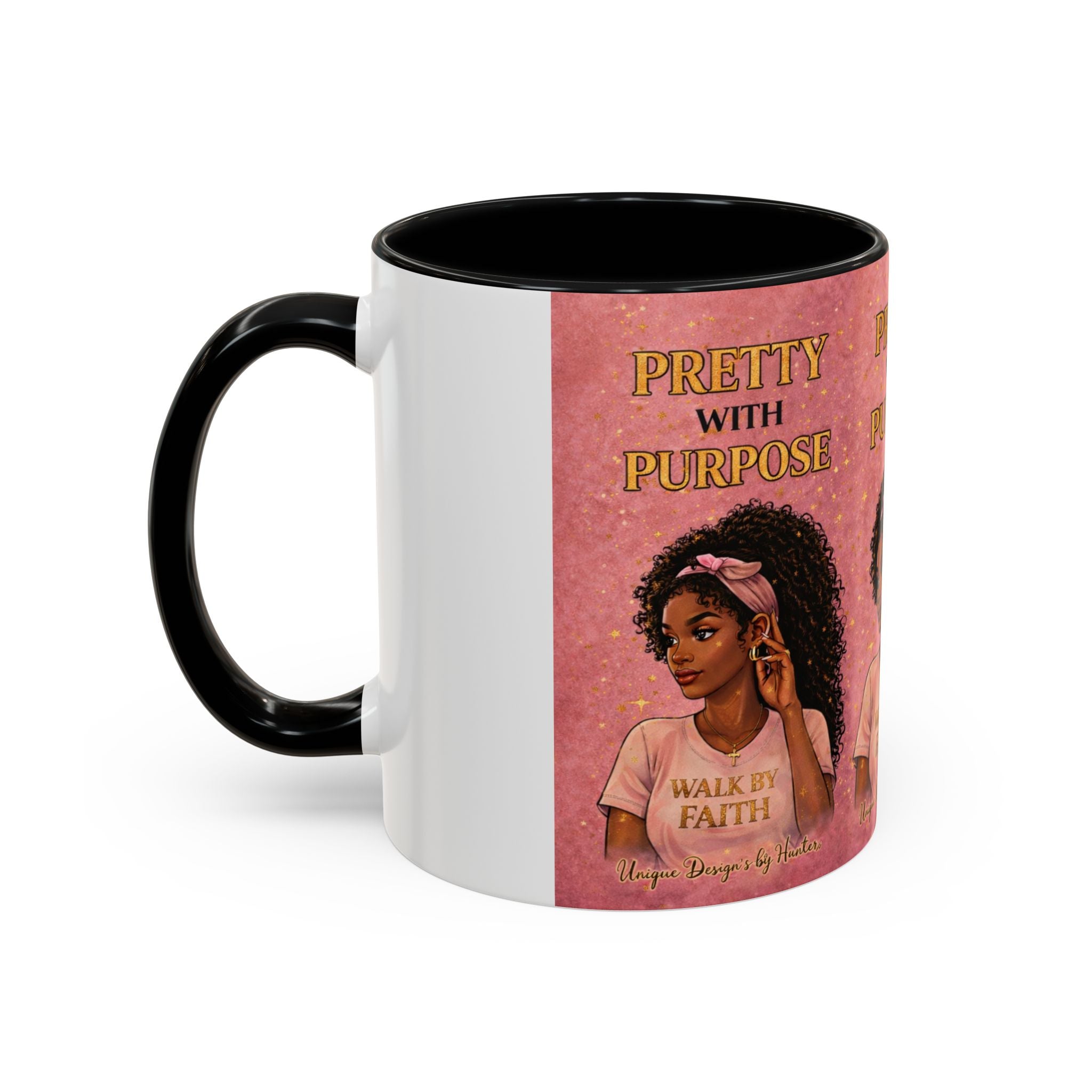 Pretty with Purpose - Accent Coffee Mug (11, 15oz)