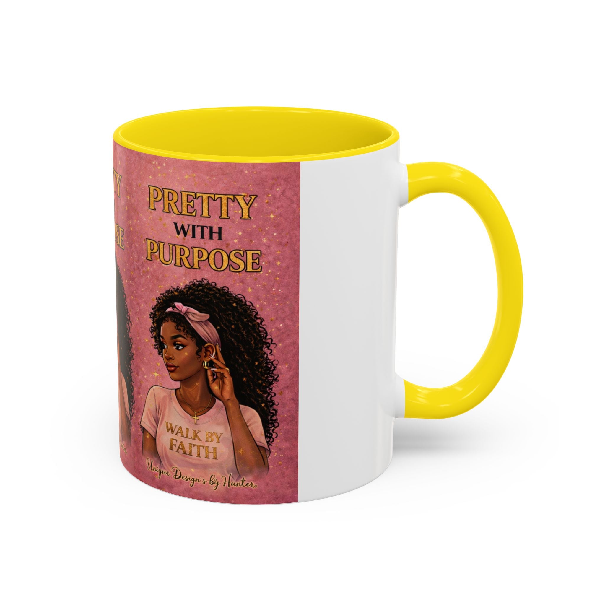 Pretty with Purpose - Accent Coffee Mug (11, 15oz)