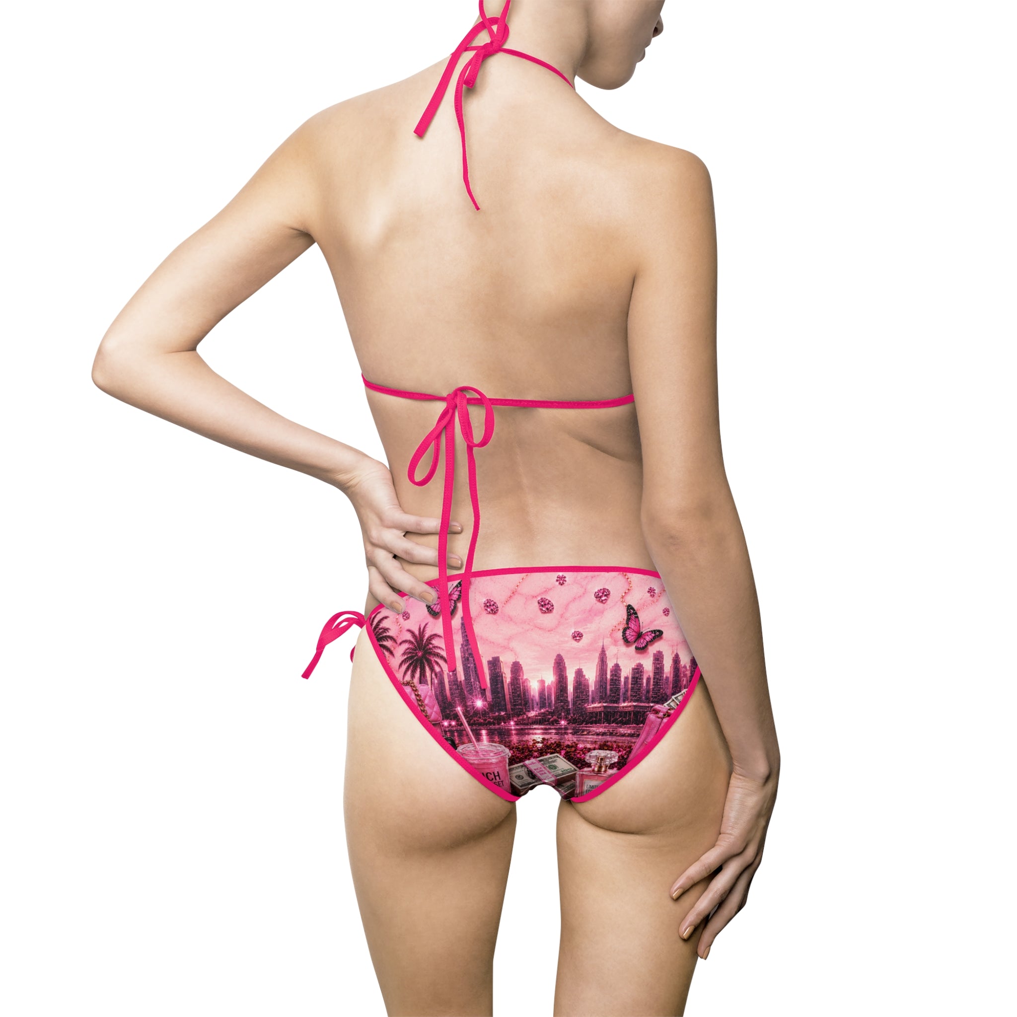 Glamorous Uptown Girl 2-Piece Bikini — Women's Swimsuit - UDH Uptown girl flare