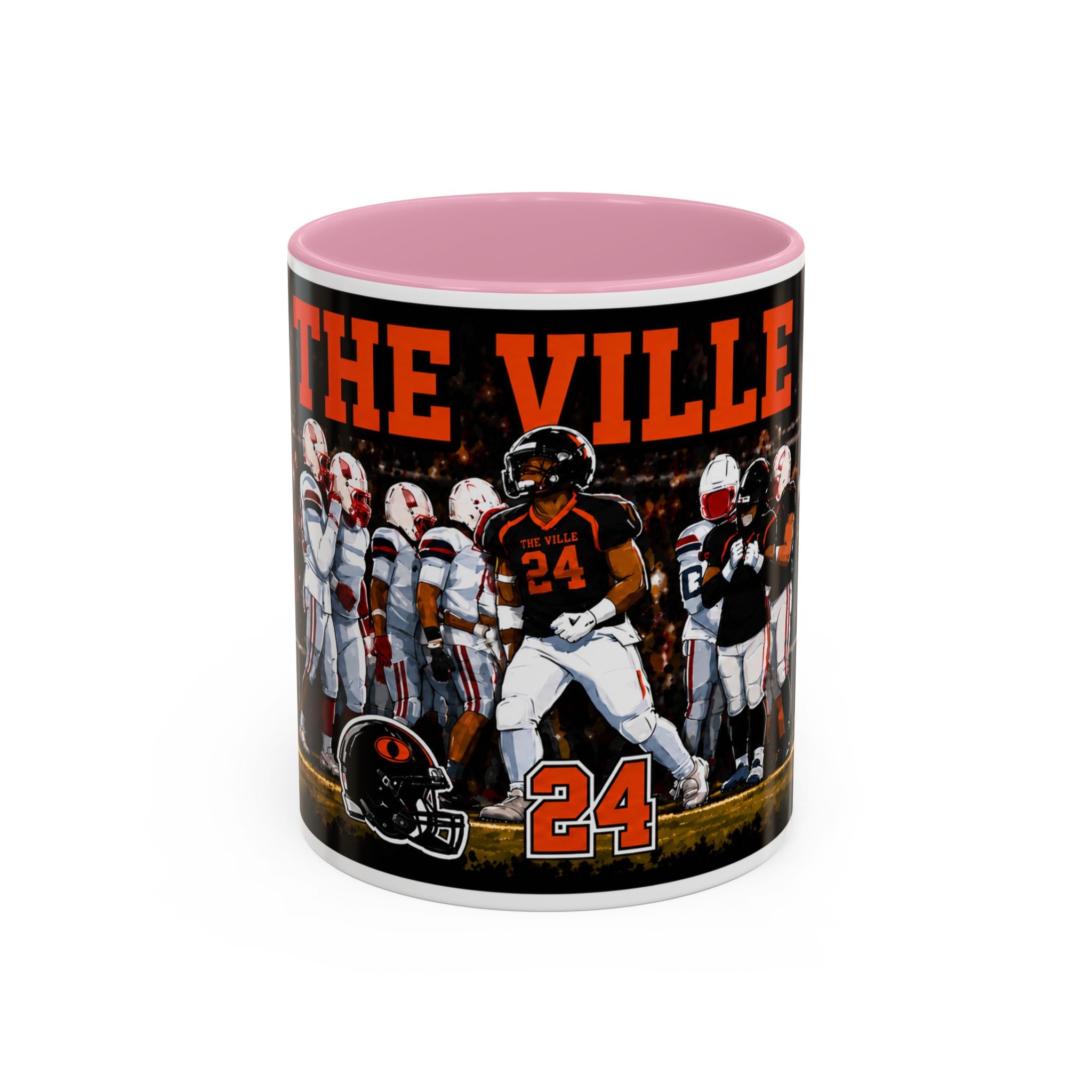 The Ville Football Team Mug — Custom Player Number 24 Coffee Cup (11oz/15oz)