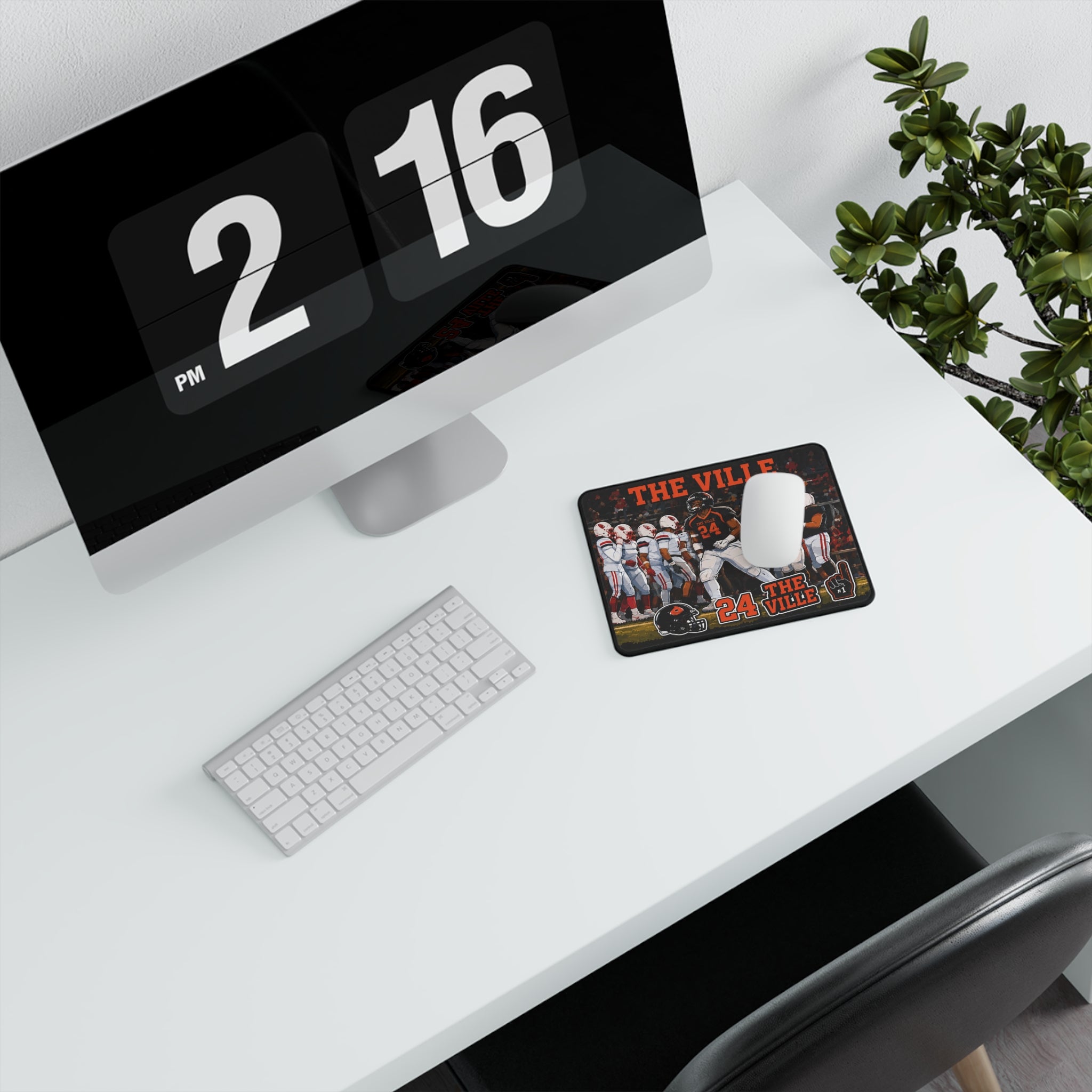 The Ville Football Mouse Pad – #24 Team Spirit Non‑Slip Gaming Pad