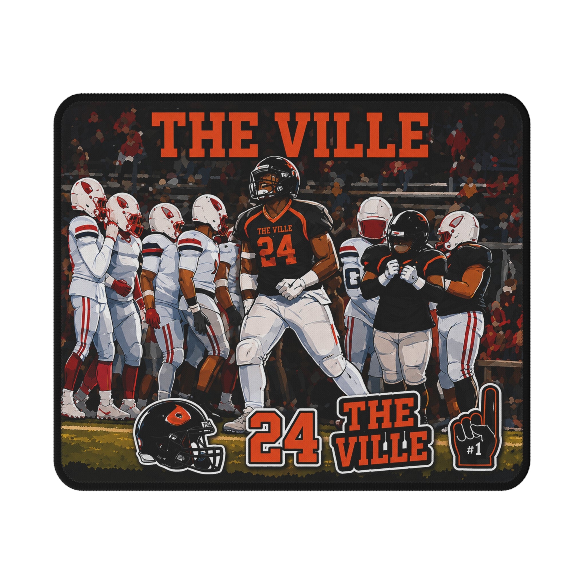 The Ville Football Mouse Pad – #24 Team Spirit Non‑Slip Gaming Pad