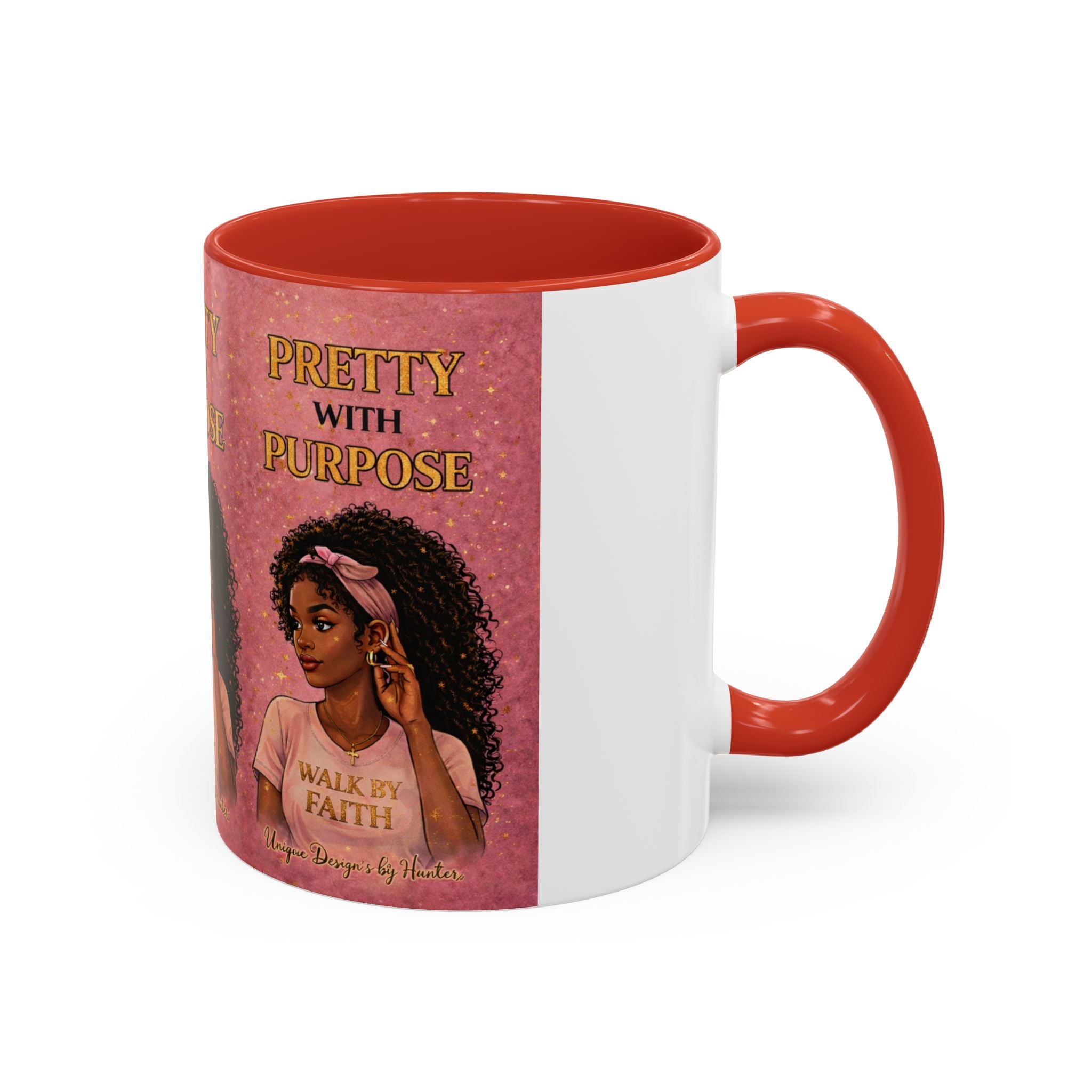 Pretty with Purpose - Accent Coffee Mug (11, 15oz)