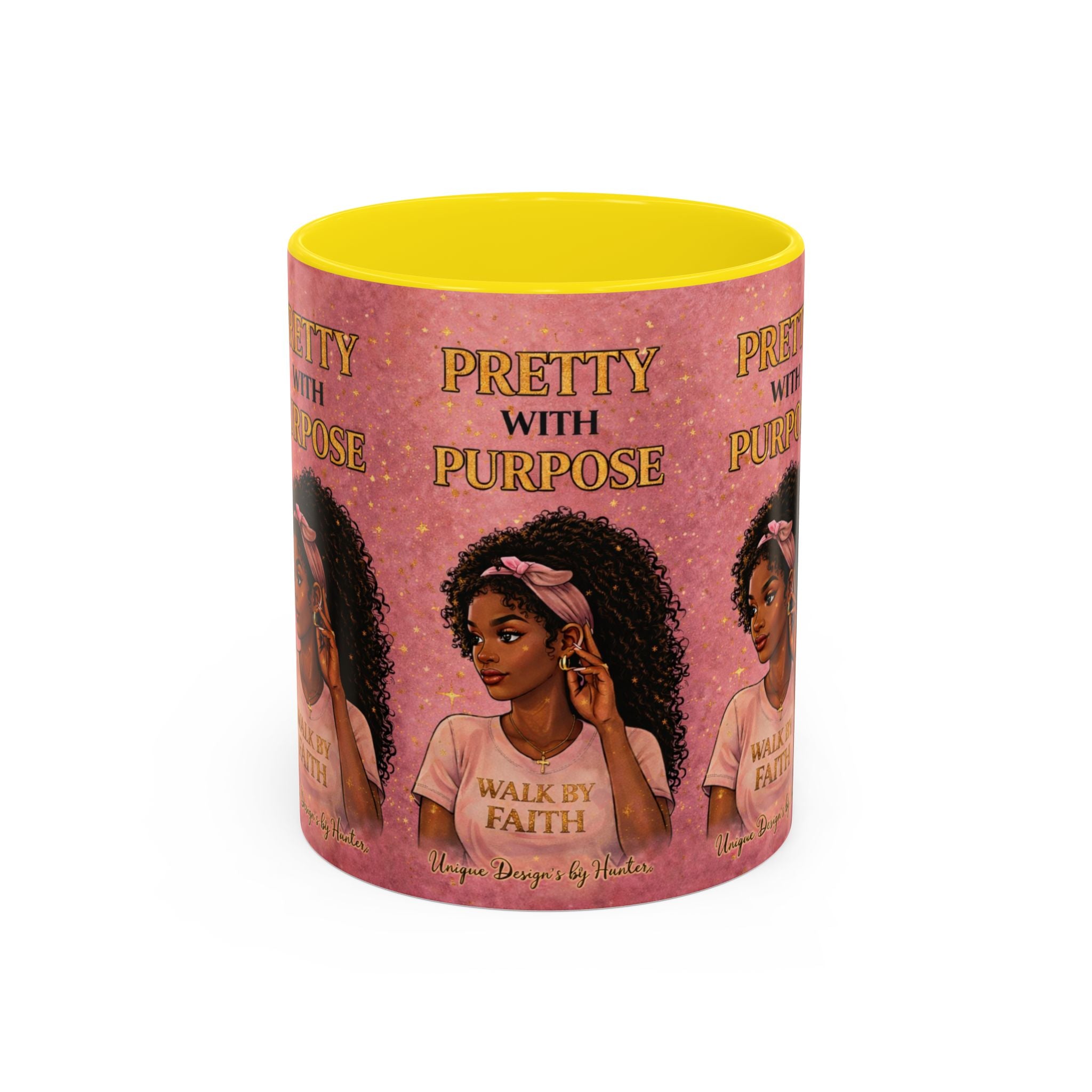 Pretty with Purpose - Accent Coffee Mug (11, 15oz)