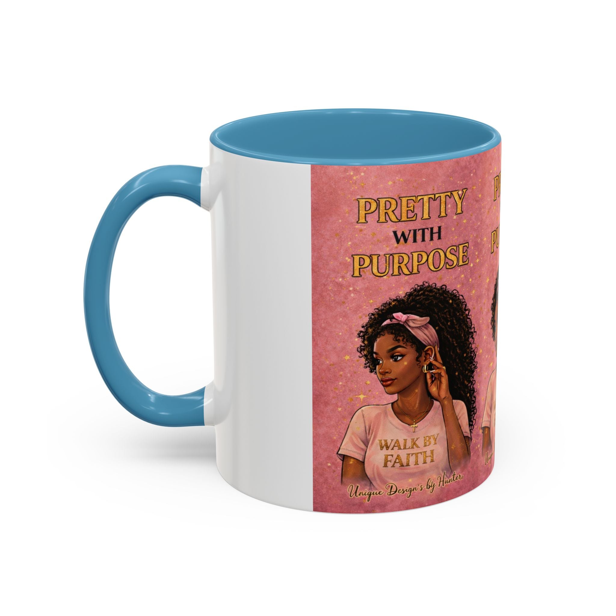 Pretty with Purpose - Accent Coffee Mug (11, 15oz)