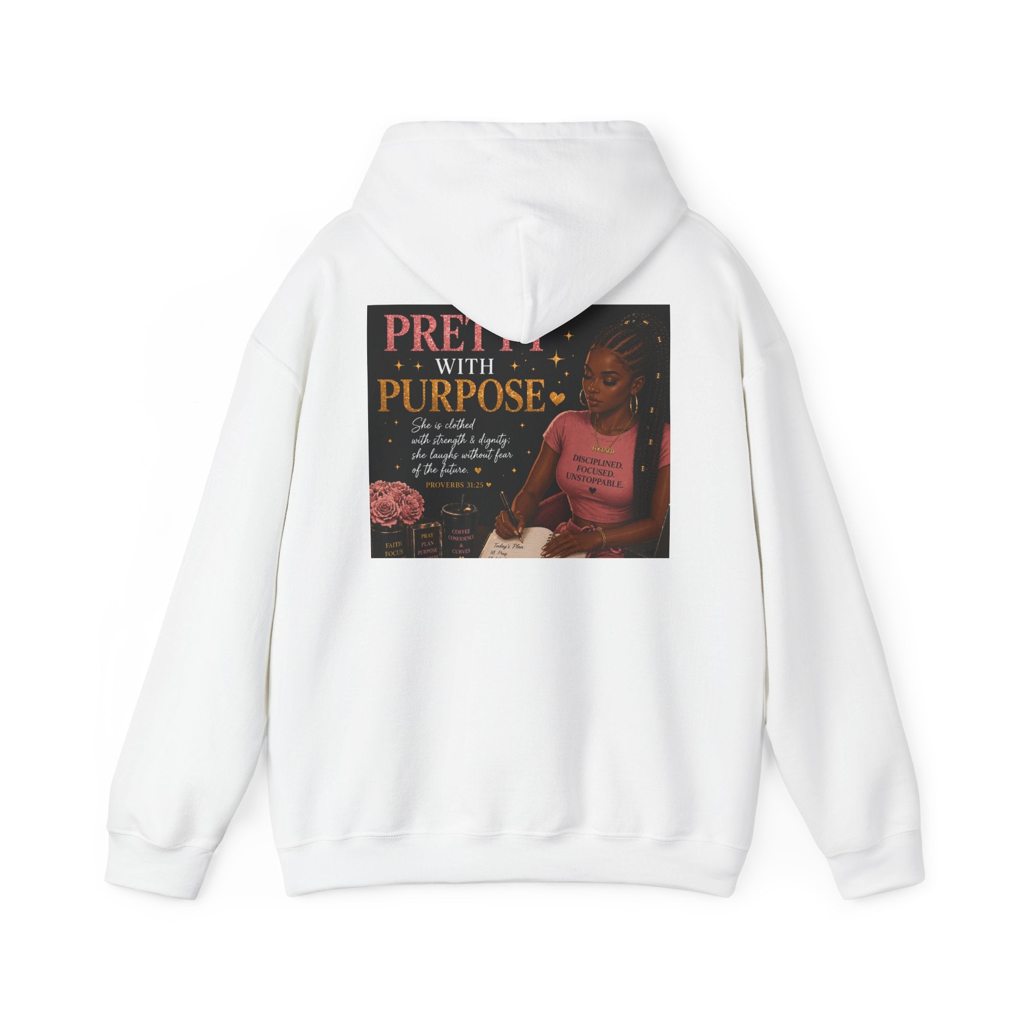 Pretty with Purpose Unisex Heavy Blend™ Hooded Sweatshirt