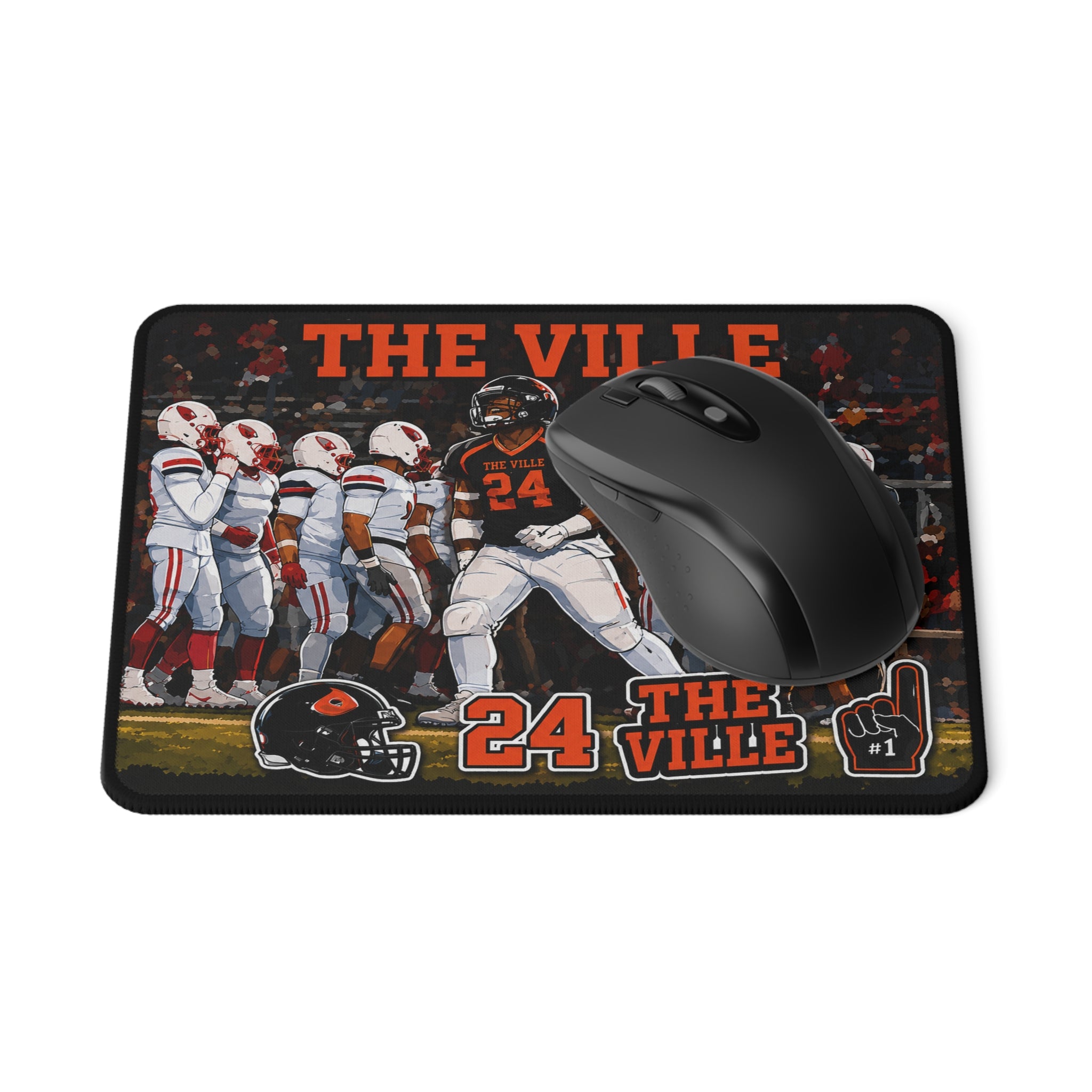 The Ville Football Mouse Pad – #24 Team Spirit Non‑Slip Gaming Pad