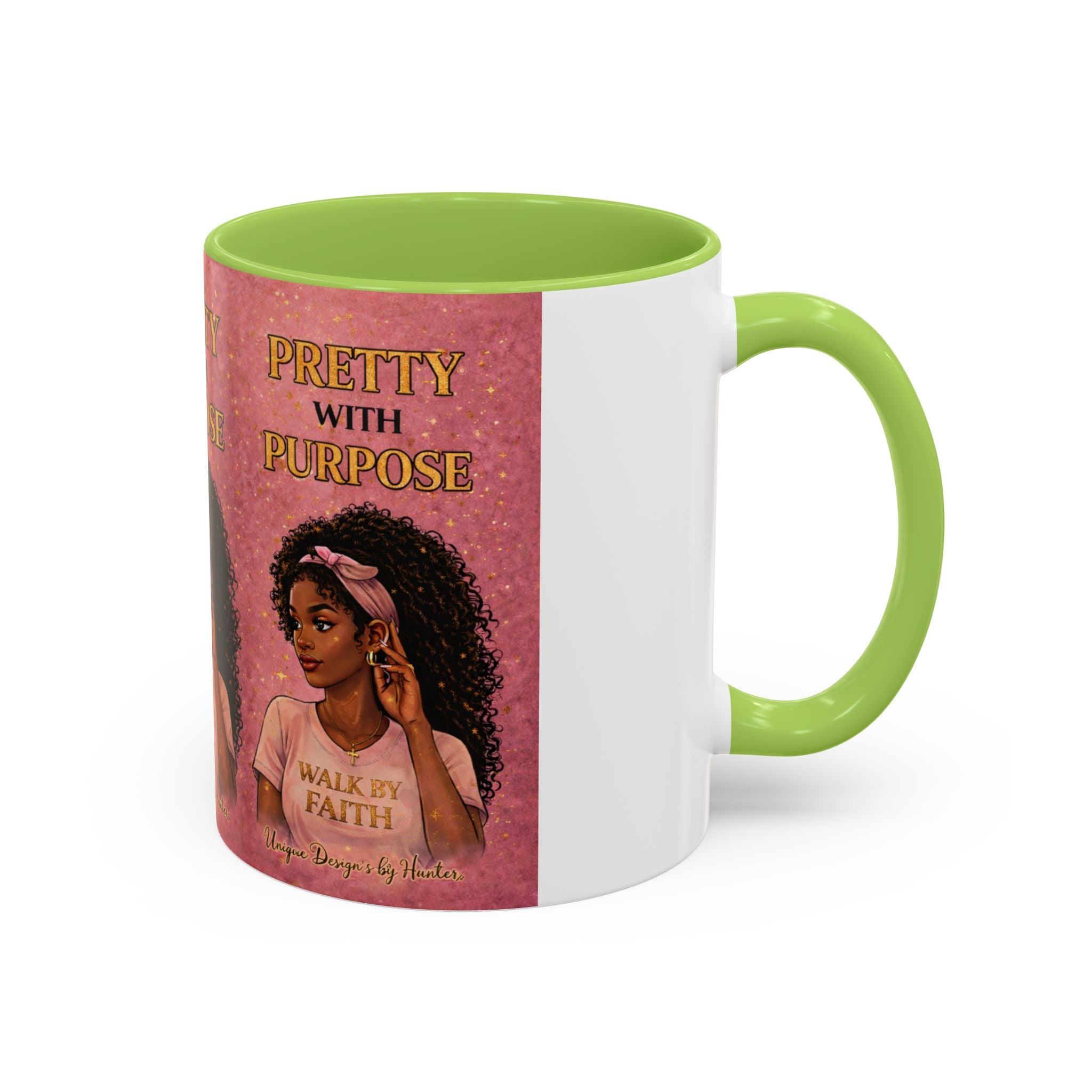 Pretty with Purpose - Accent Coffee Mug (11, 15oz)