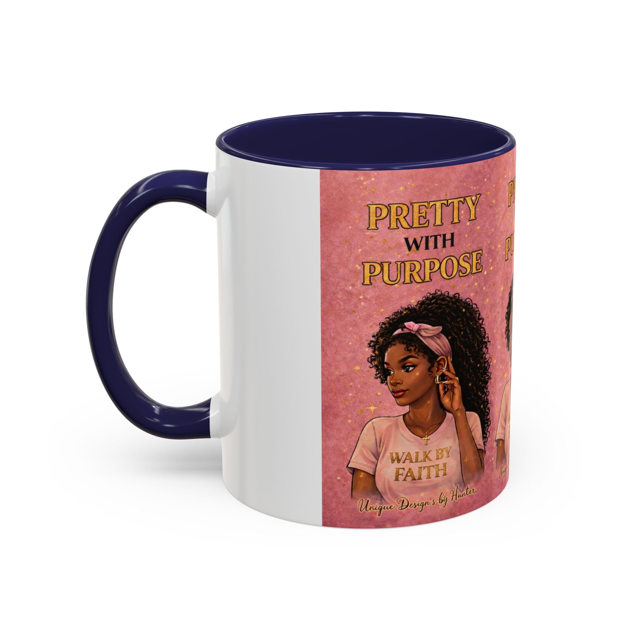 Pretty with Purpose - Accent Coffee Mug (11, 15oz)