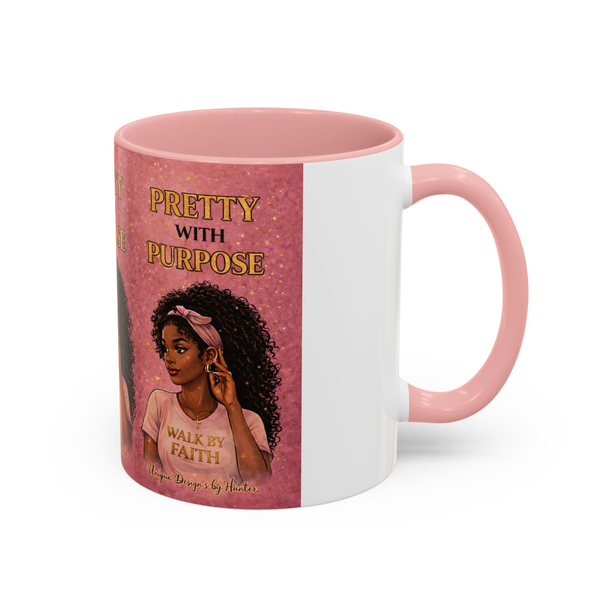 Pretty with Purpose - Accent Coffee Mug (11, 15oz)