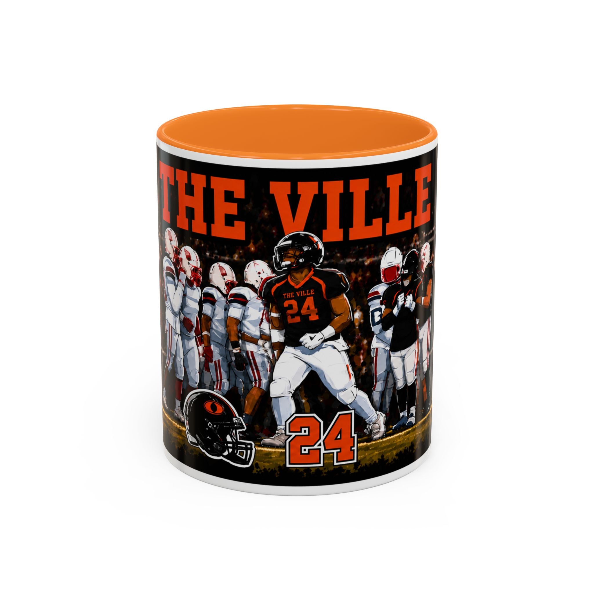 The Ville Football Team Mug — Custom Player Number 24 Coffee Cup (11oz/15oz)