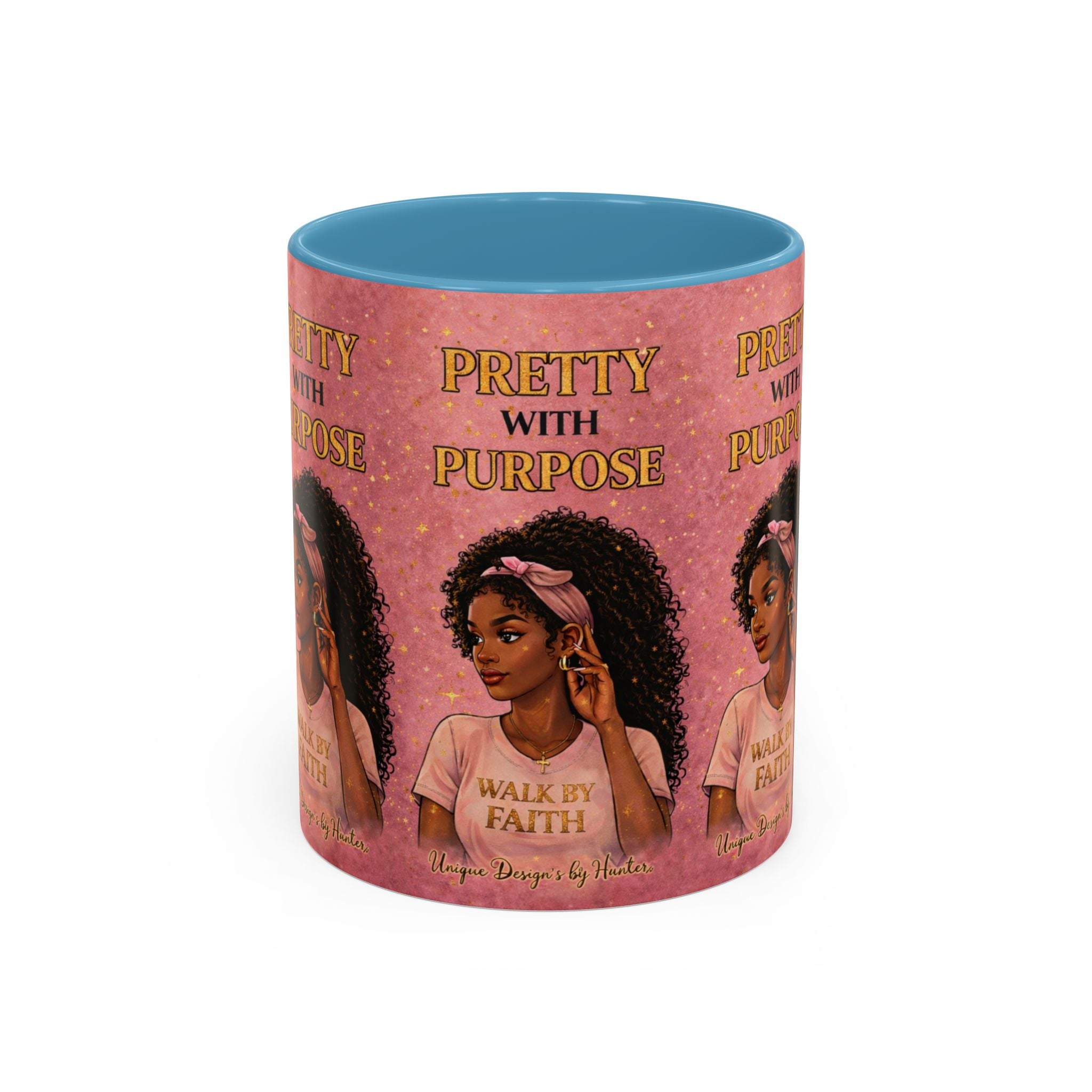 Pretty with Purpose - Accent Coffee Mug (11, 15oz)