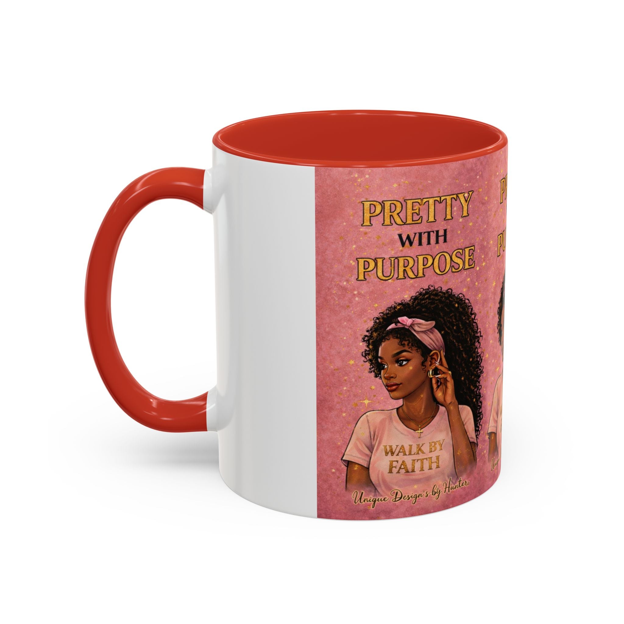 Pretty with Purpose - Accent Coffee Mug (11, 15oz)
