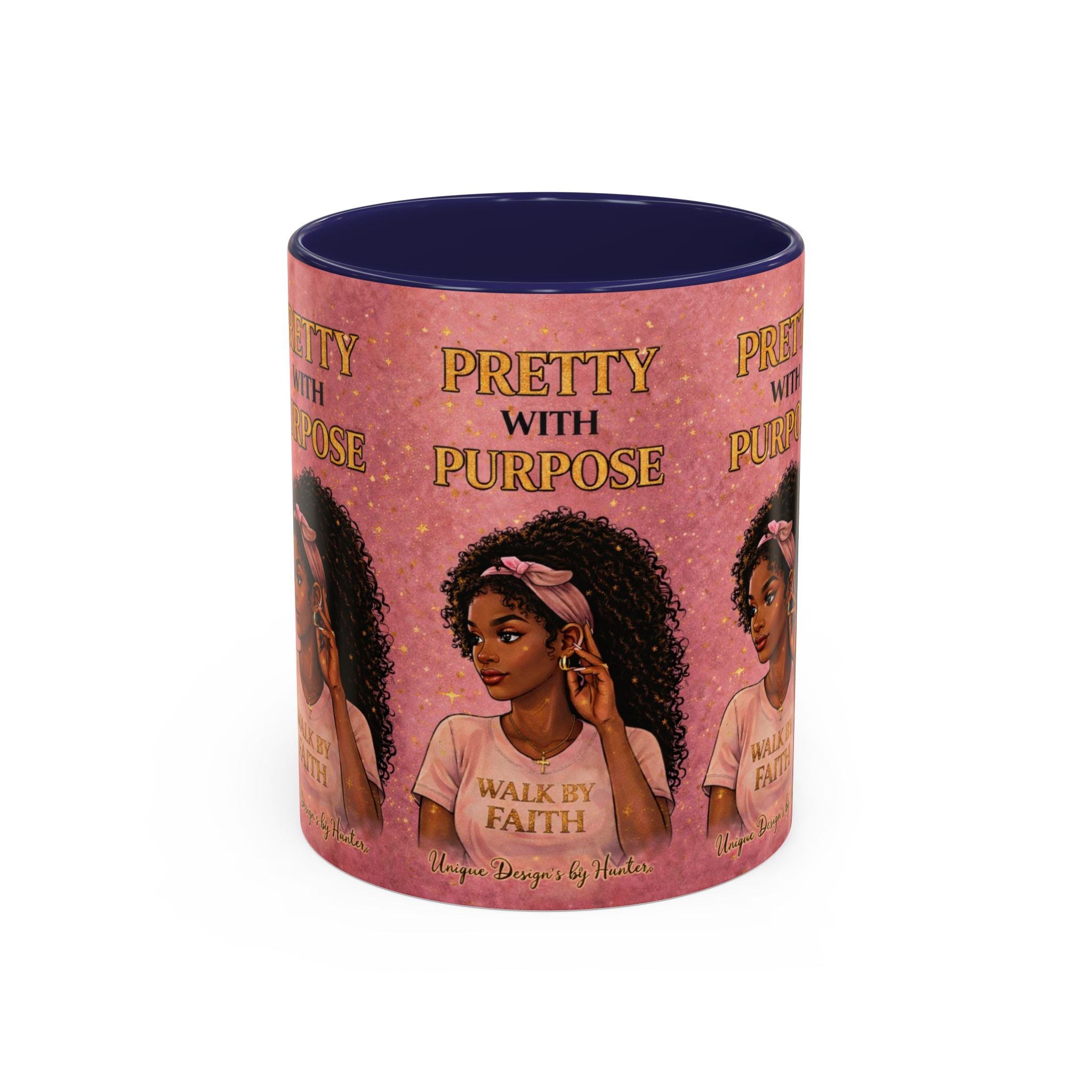 Pretty with Purpose - Accent Coffee Mug (11, 15oz)
