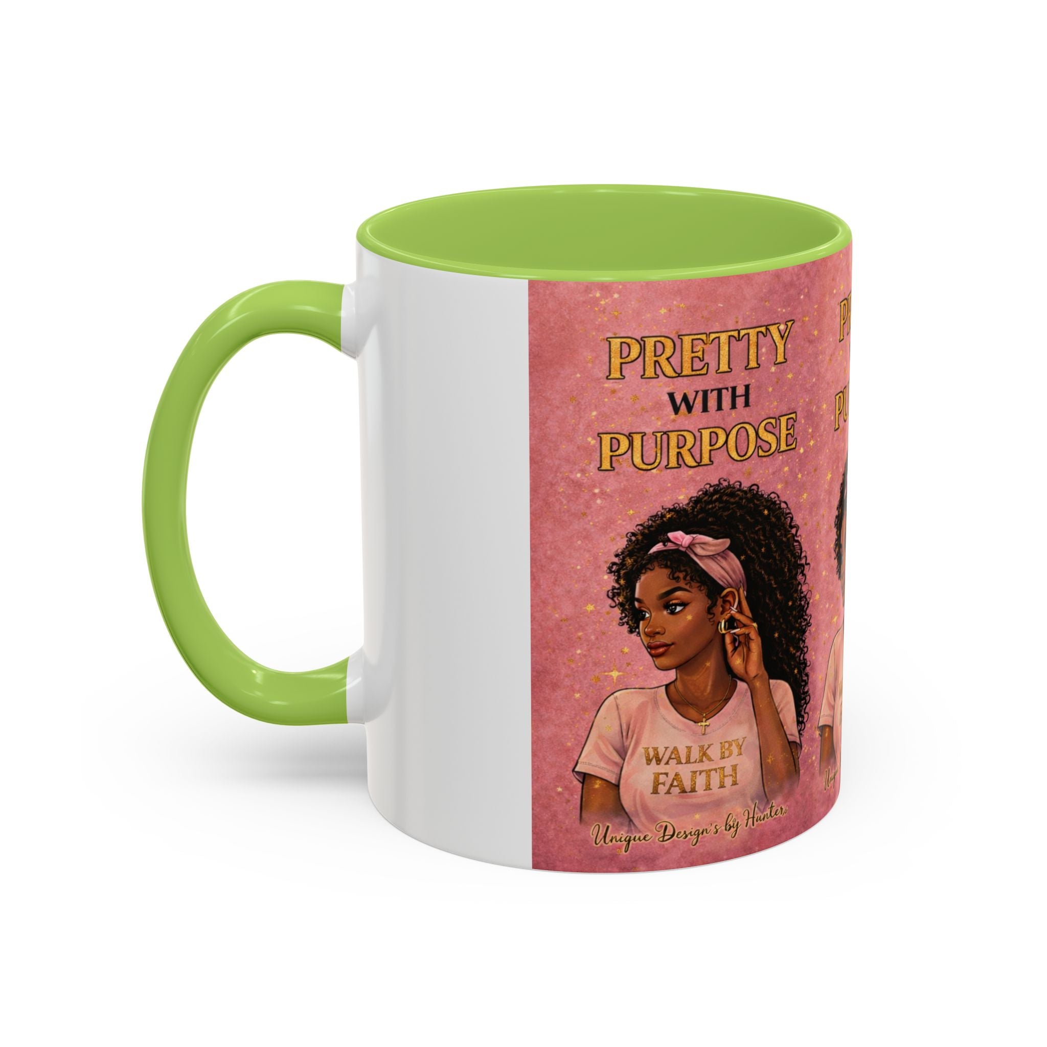 Pretty with Purpose - Accent Coffee Mug (11, 15oz)