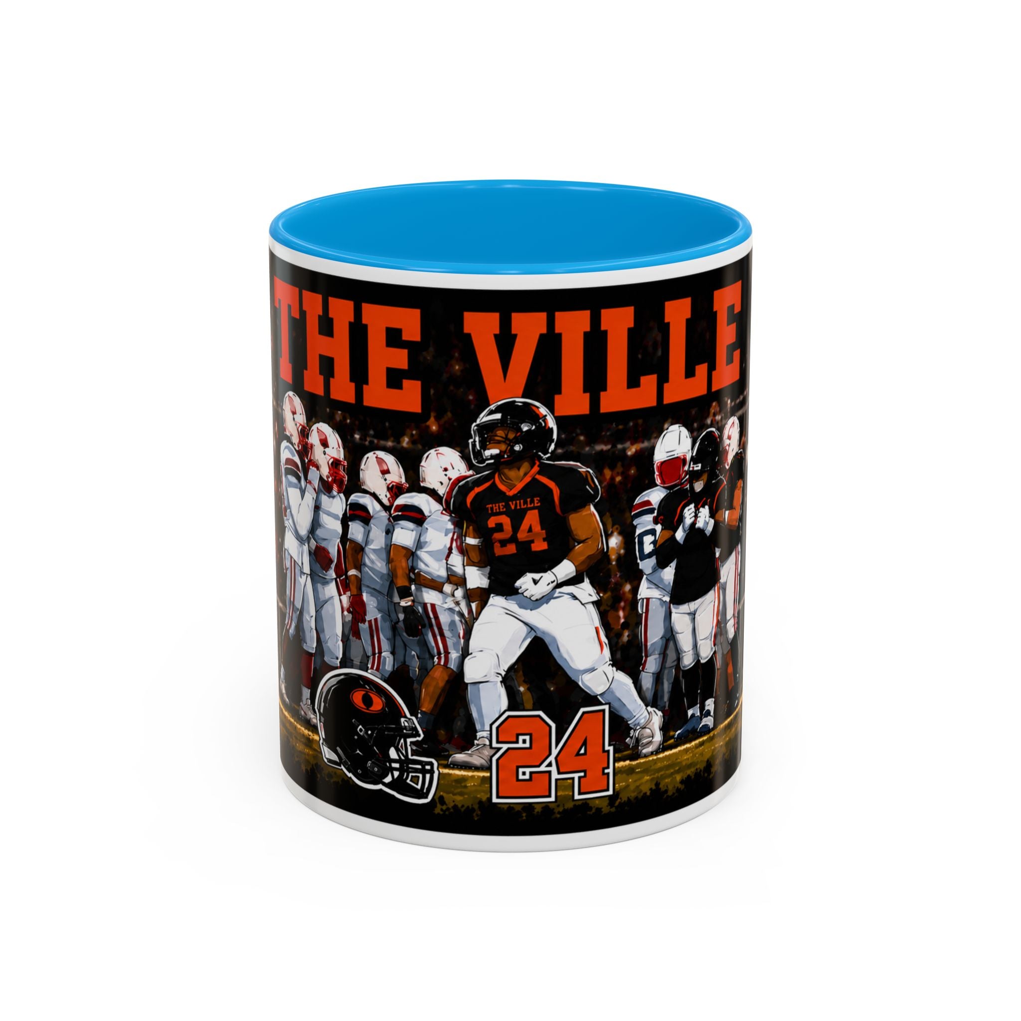 The Ville Football Team Mug — Custom Player Number 24 Coffee Cup (11oz/15oz)