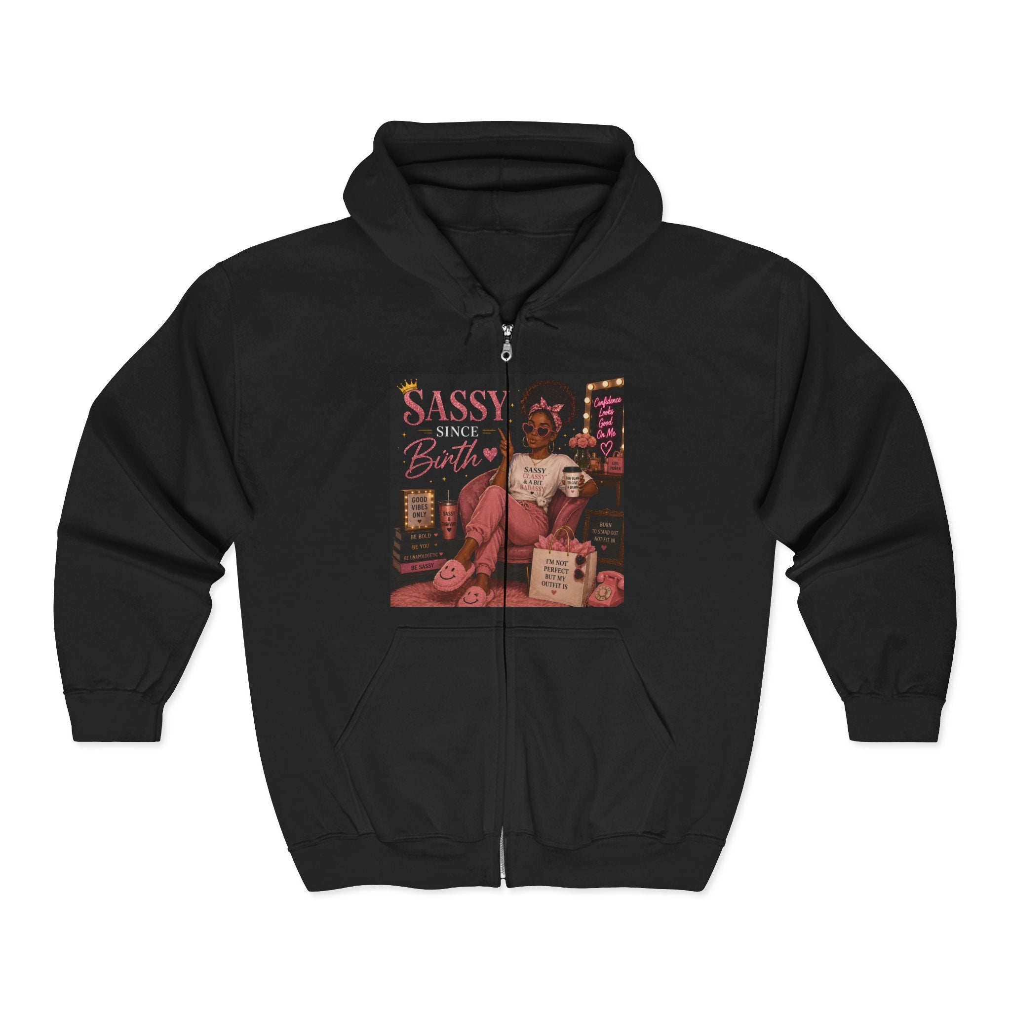Unisex Heavy Blend™ Full Zip Hooded Sweatshirt