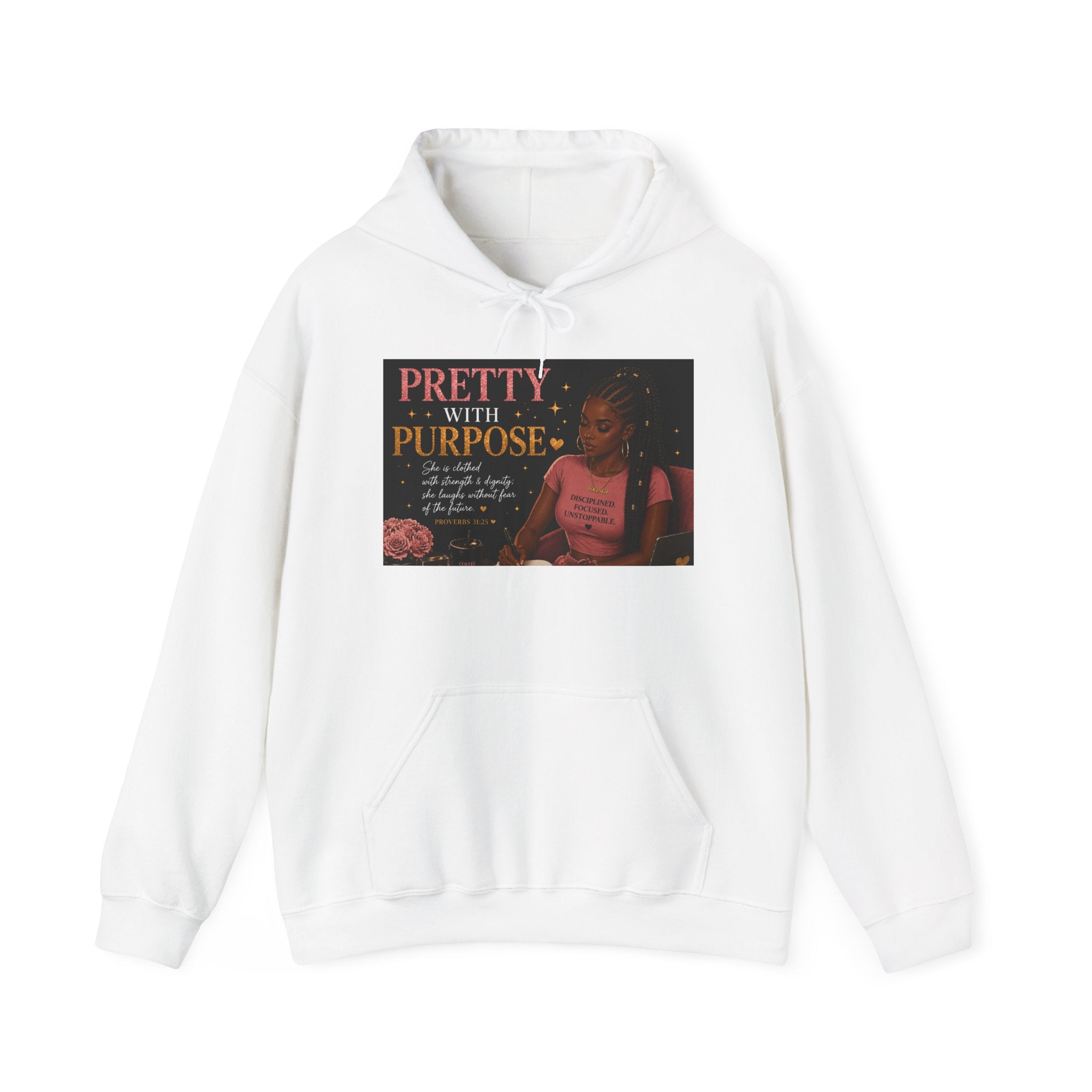 Pretty with Purpose Unisex Heavy Blend™ Hooded Sweatshirt