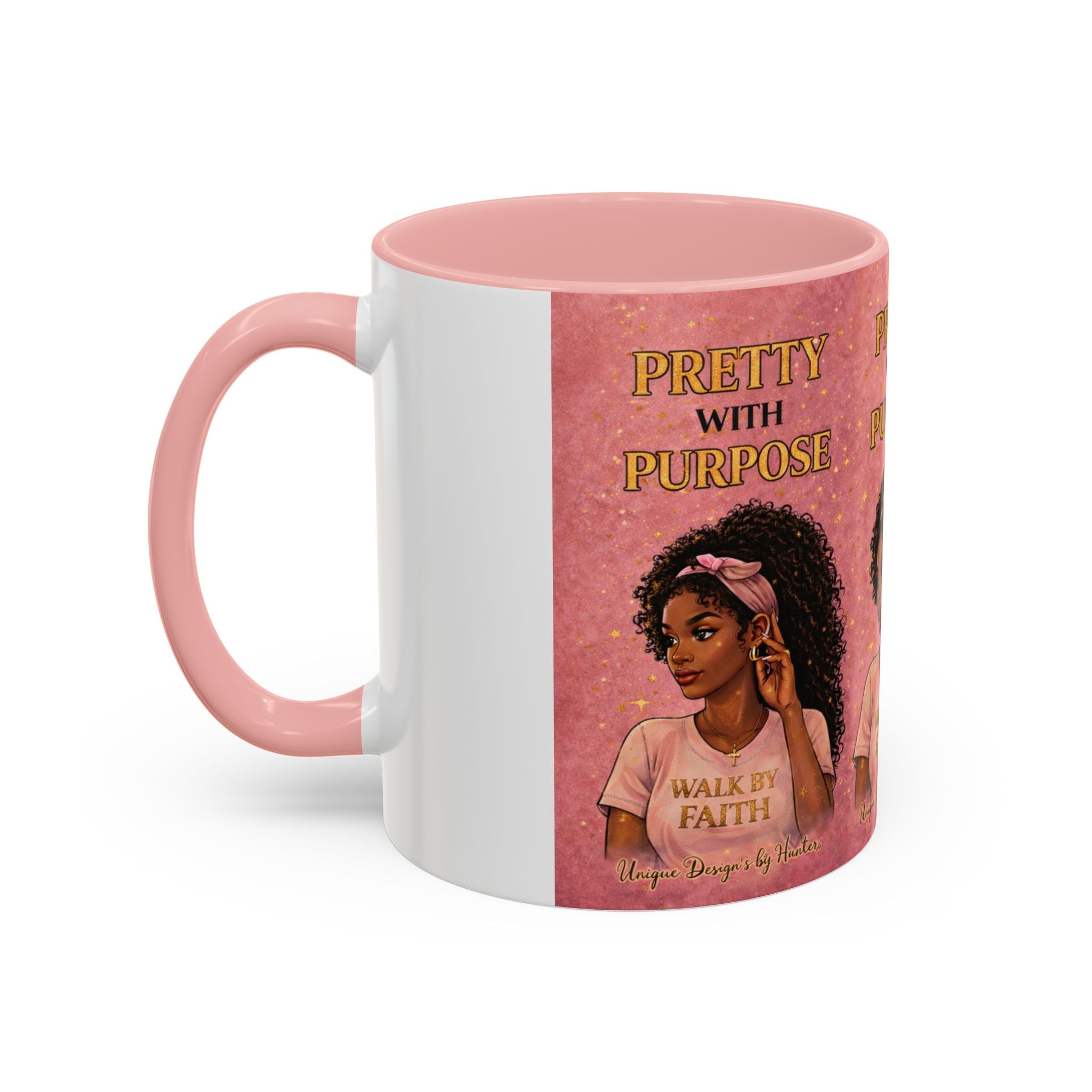 Pretty with Purpose - Accent Coffee Mug (11, 15oz)