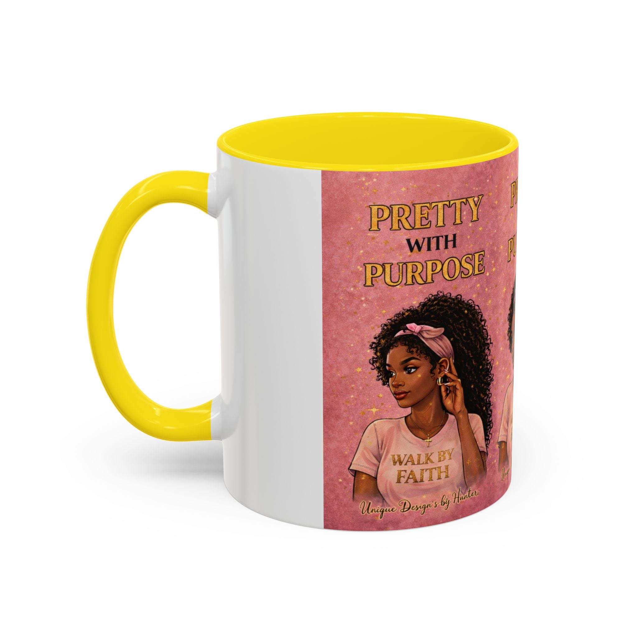 Pretty with Purpose - Accent Coffee Mug (11, 15oz)