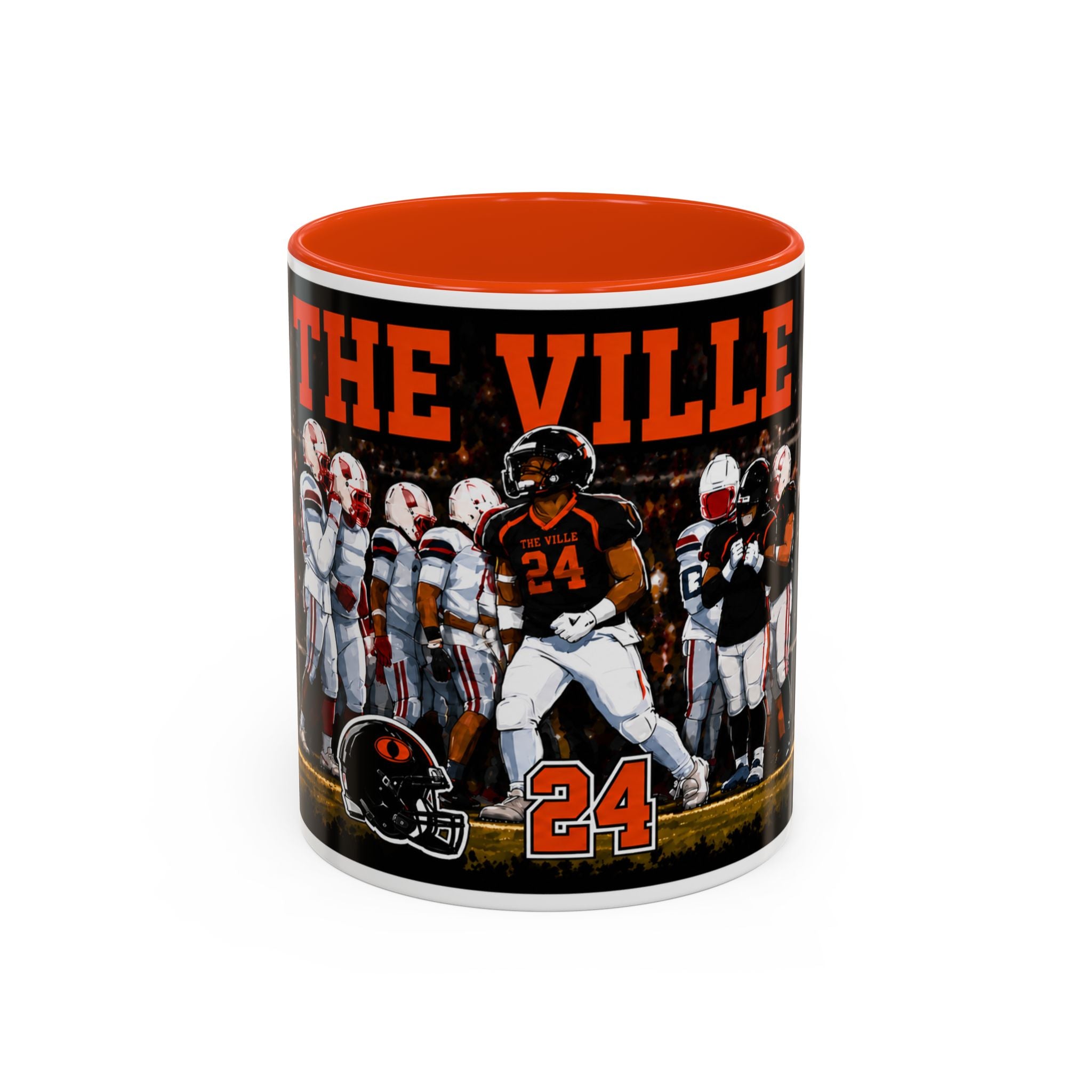 The Ville Football Team Mug — Custom Player Number 24 Coffee Cup (11oz/15oz)
