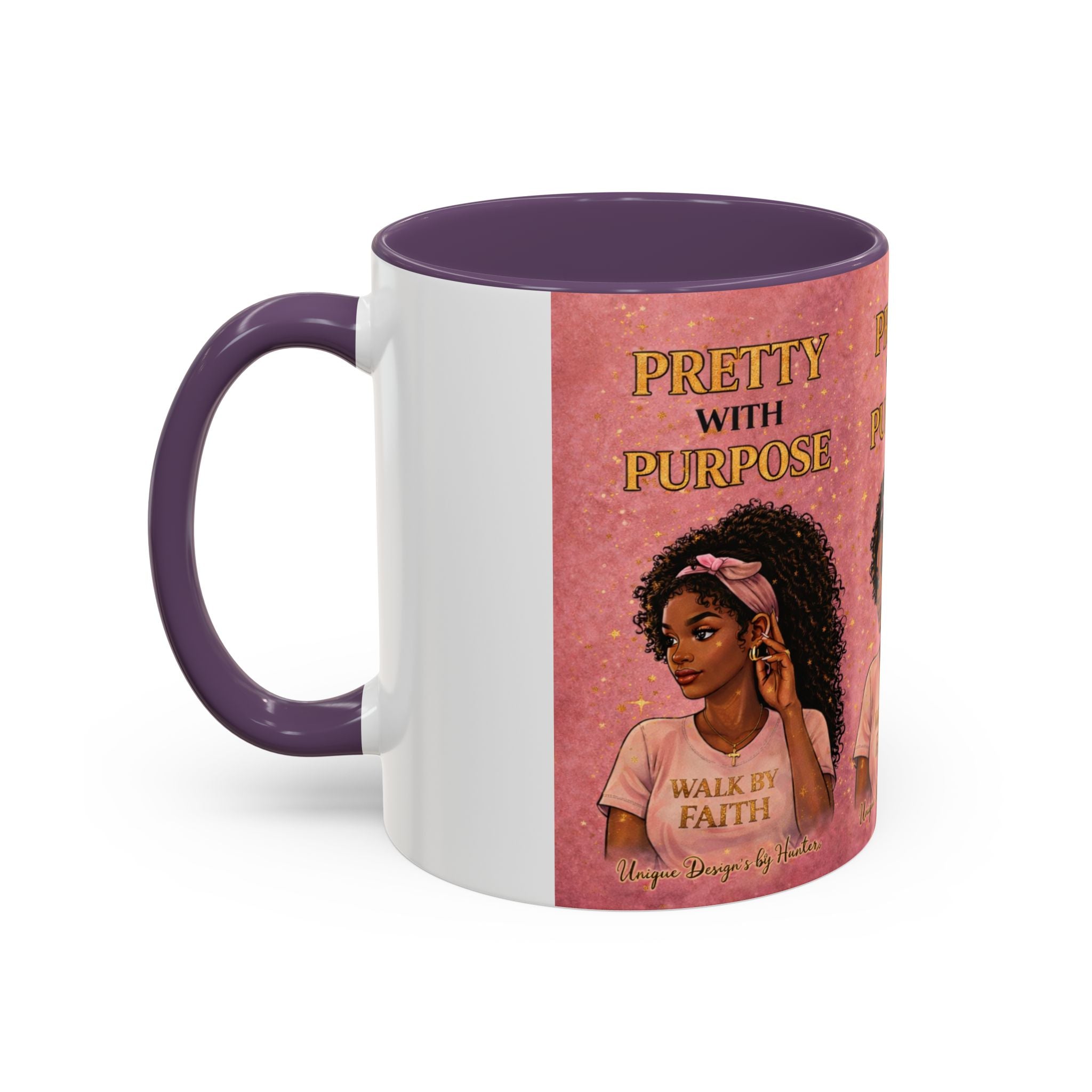 Pretty with Purpose - Accent Coffee Mug (11, 15oz)