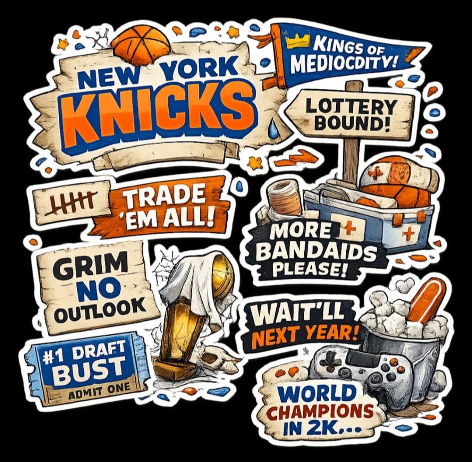 Knicks stickers