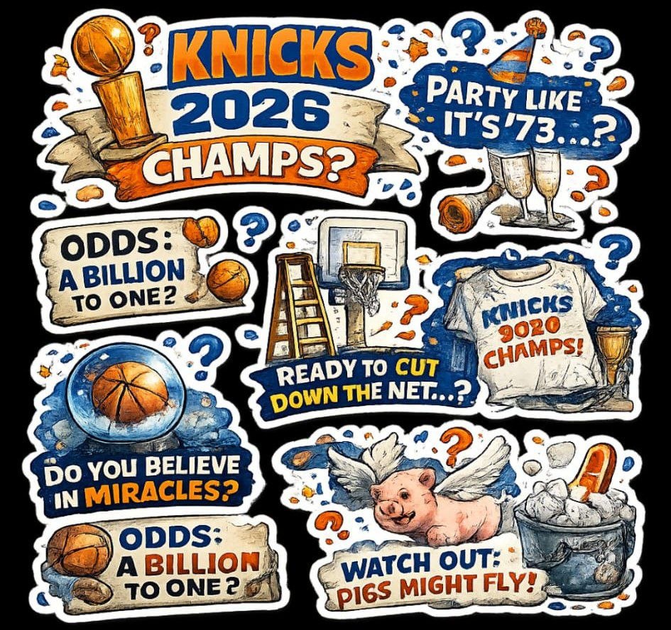 Knicks stickers