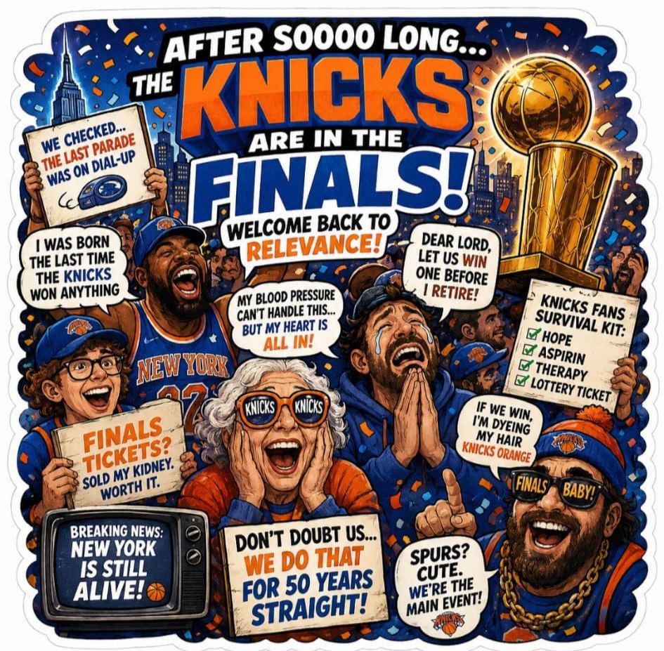Knicks stickers