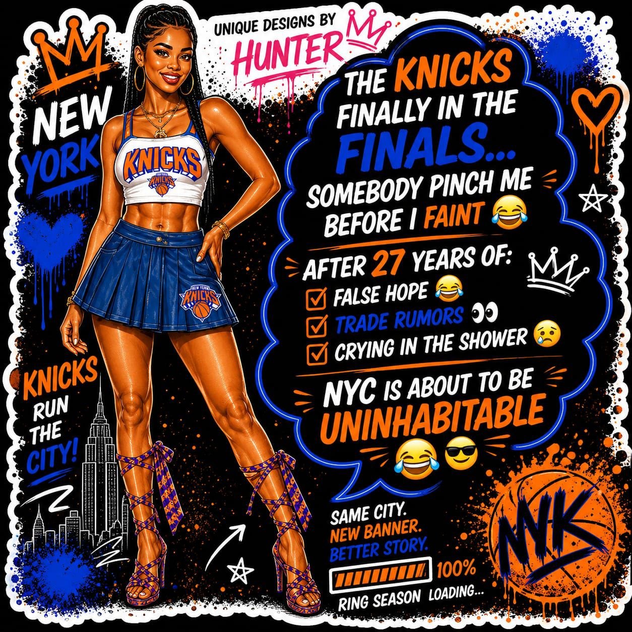 Knicks stickers