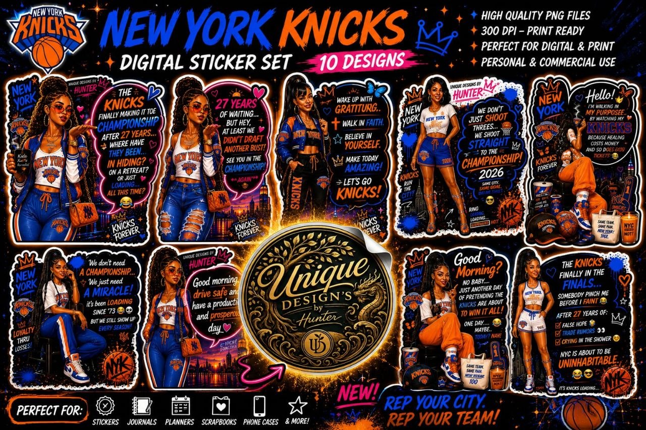 Knicks stickers